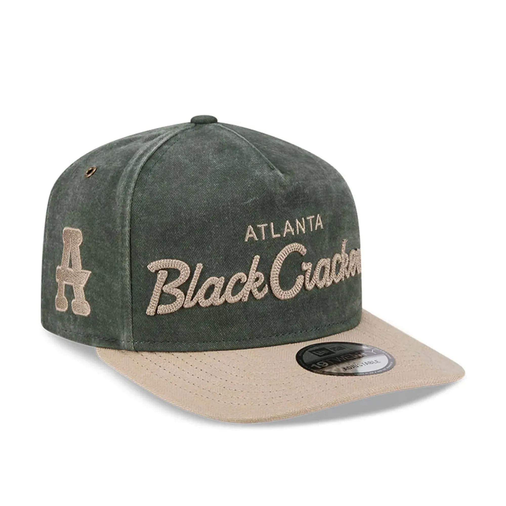 Atlanta Black Crackers MLB Negro League Dark Green 19TWENTY Adjustable Cap New Era Cap adult unisex