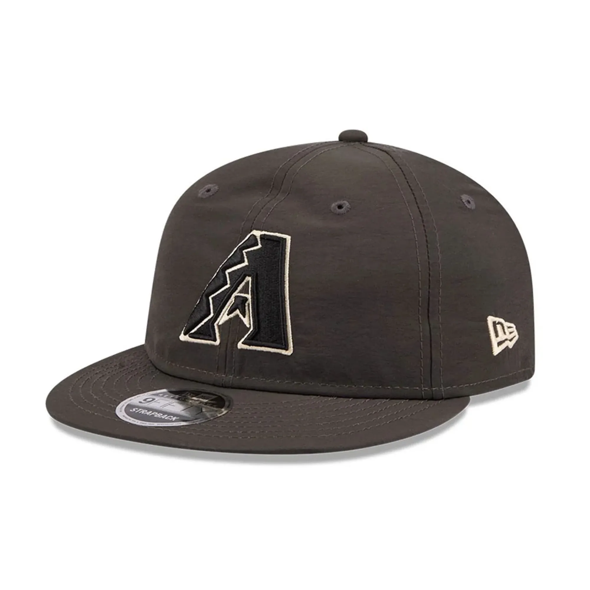 Arizona Diamondbacks MLB Nylon Black Retro Crown 9FIFTY Adjustable Cap New Era Cap adult unisex
