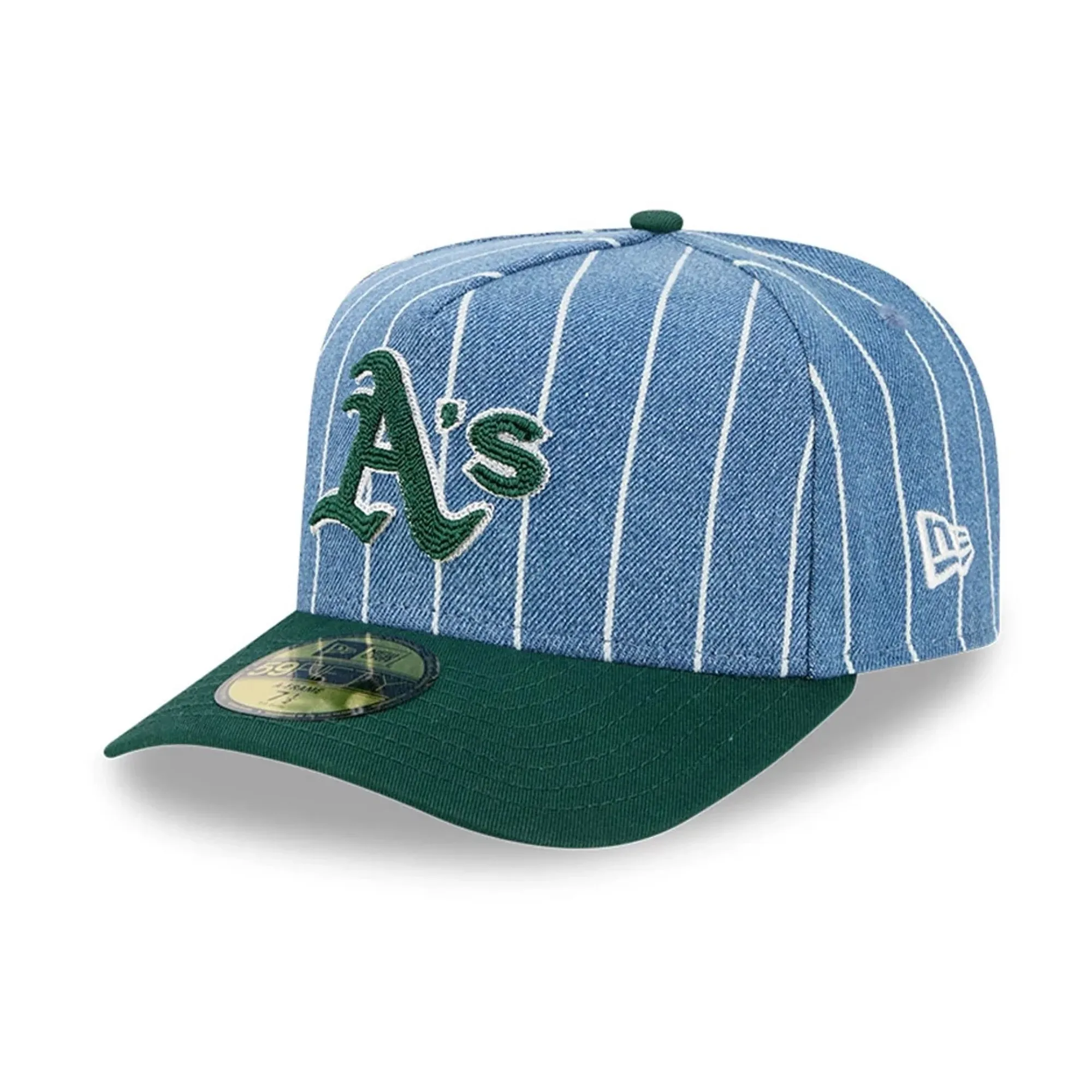Athletics MLB Parallel Dark Green 59FIFTY A-Frame Fitted Cap New Era Cap adult unisex