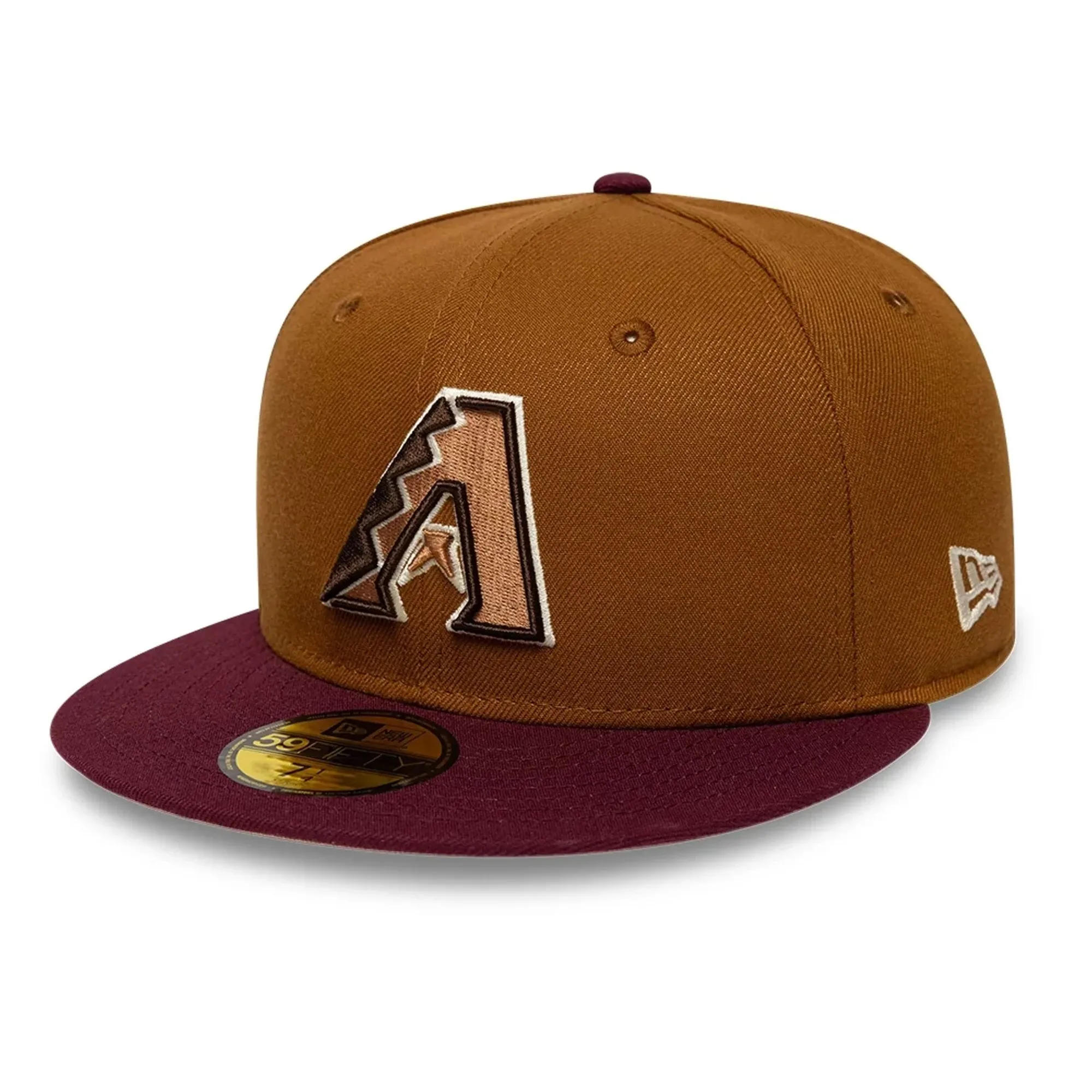 Arizona Diamondbacks MLB Mocha Mousse Dark Beige 59FIFTY Fitted Cap New Era Cap adult unisex