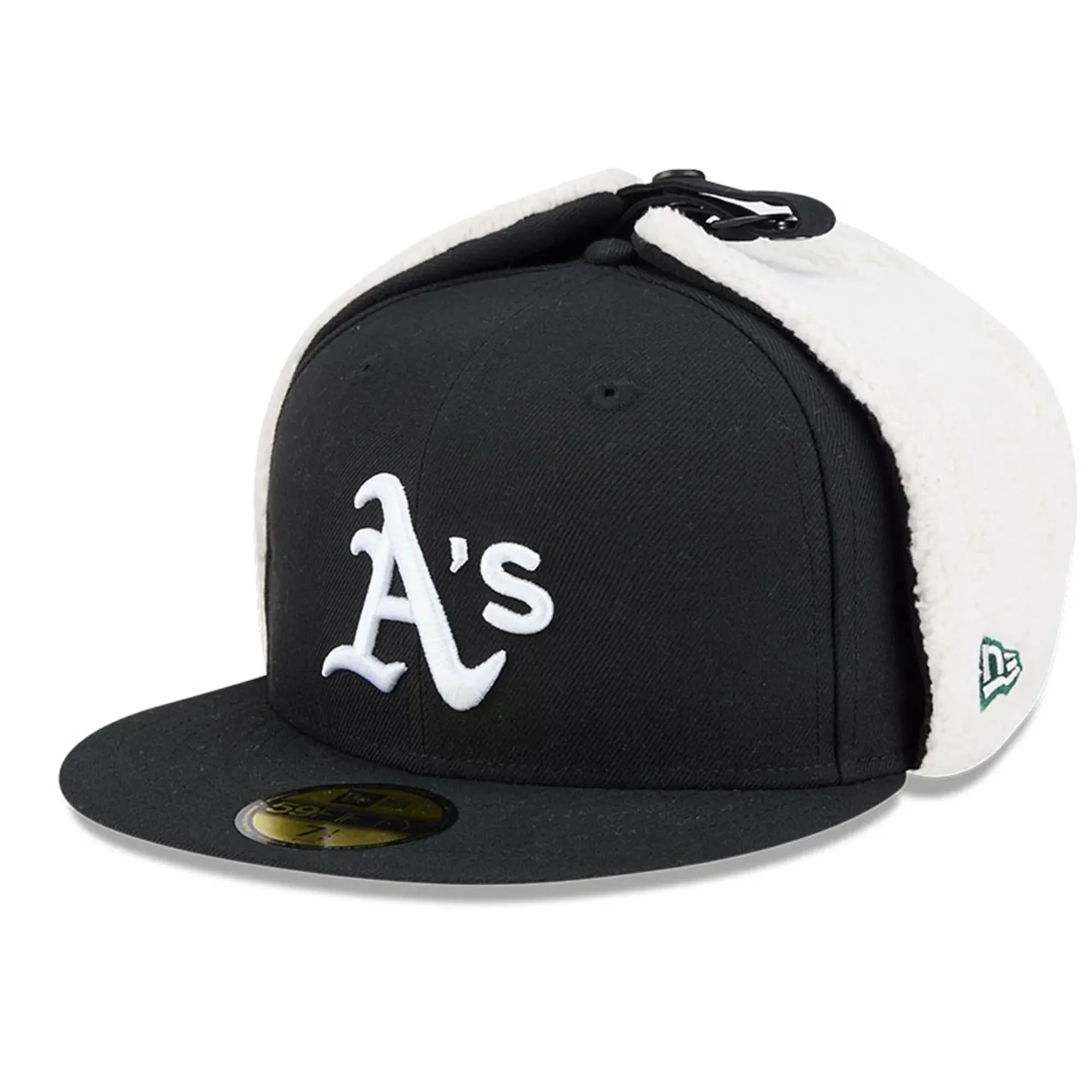 Athletics MLB Classic Black Dogear 59FIFTY Fitted Cap New Era Cap adult unisex