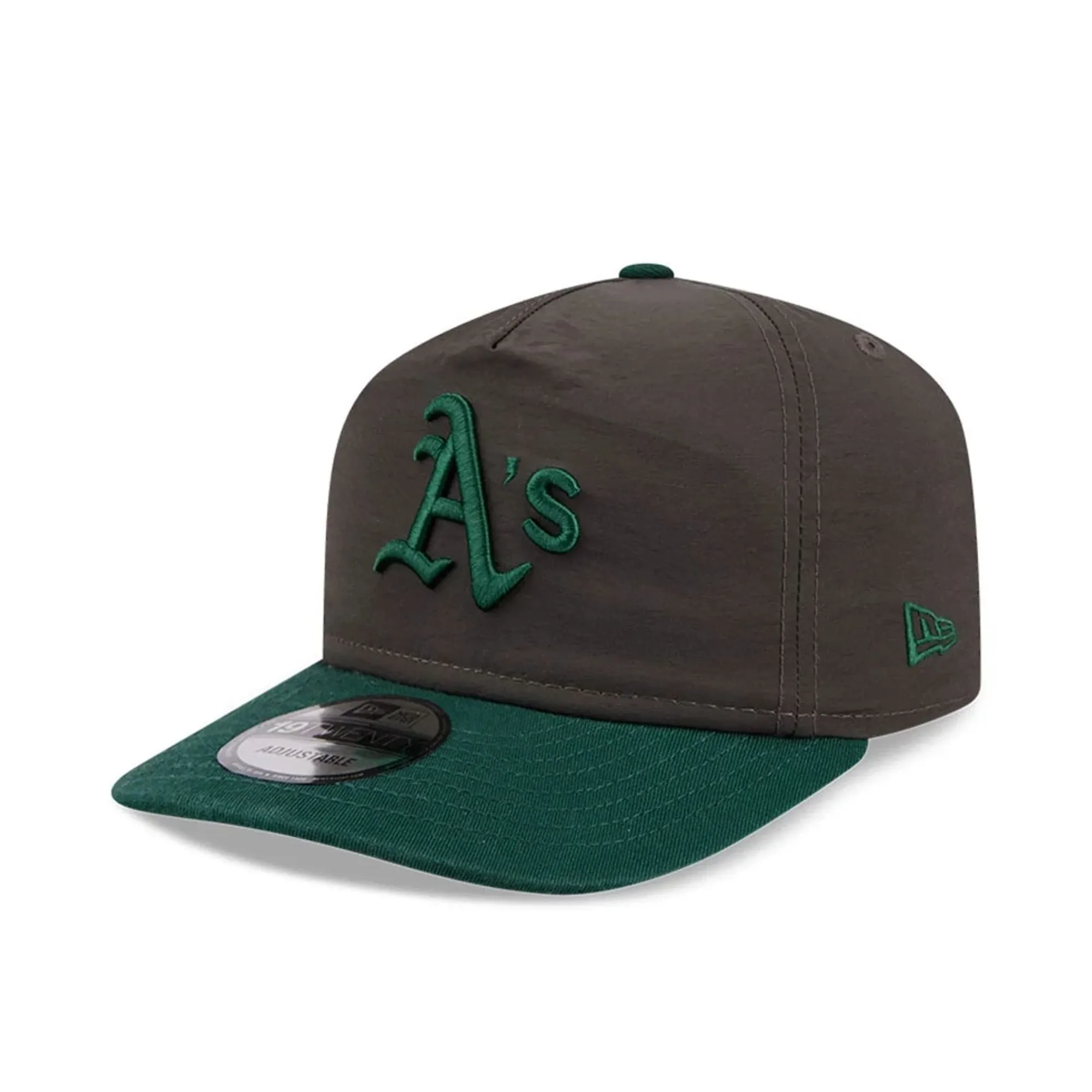 Athletics MLB Nylon Black 19TWENTY Adjustable Cap New Era Cap adult unisex