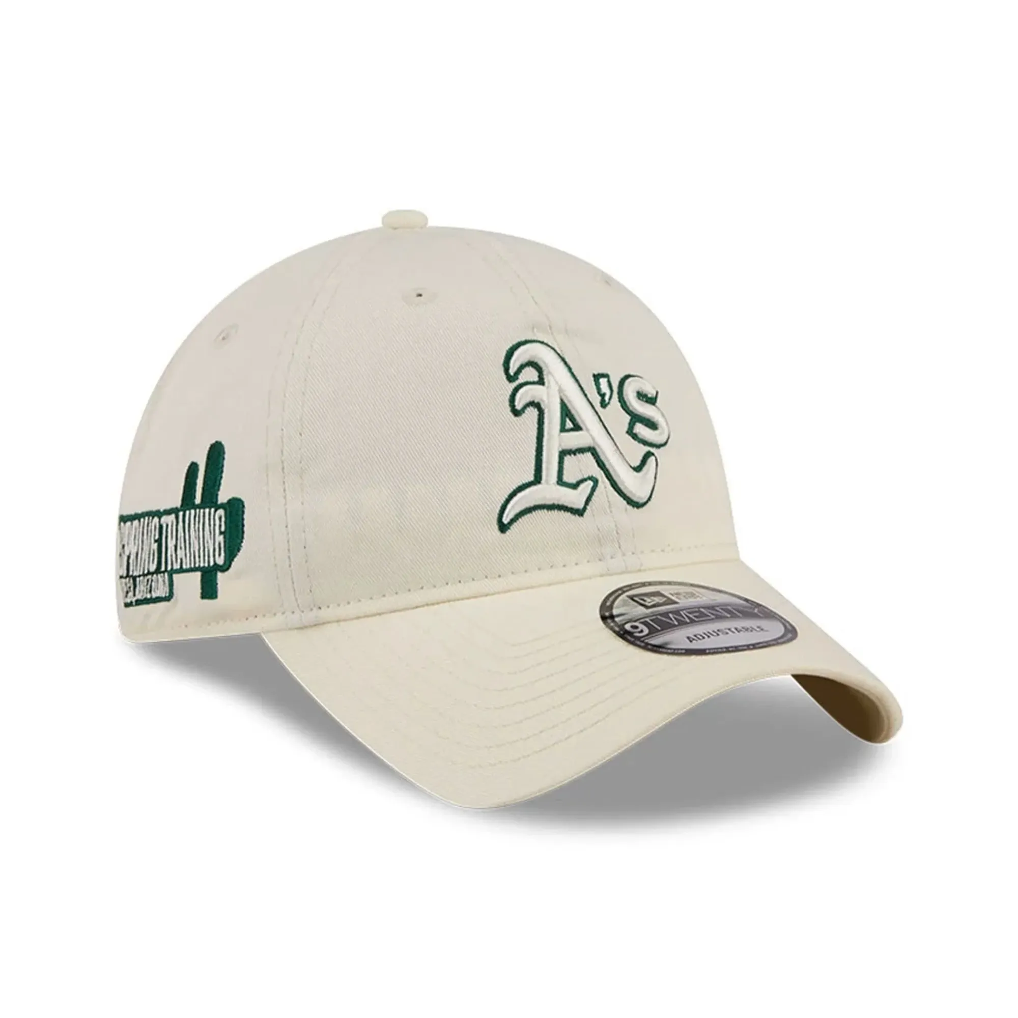 Athletics MLB Colours White 9TWENTY Adjustable Cap New Era Cap adult unisex