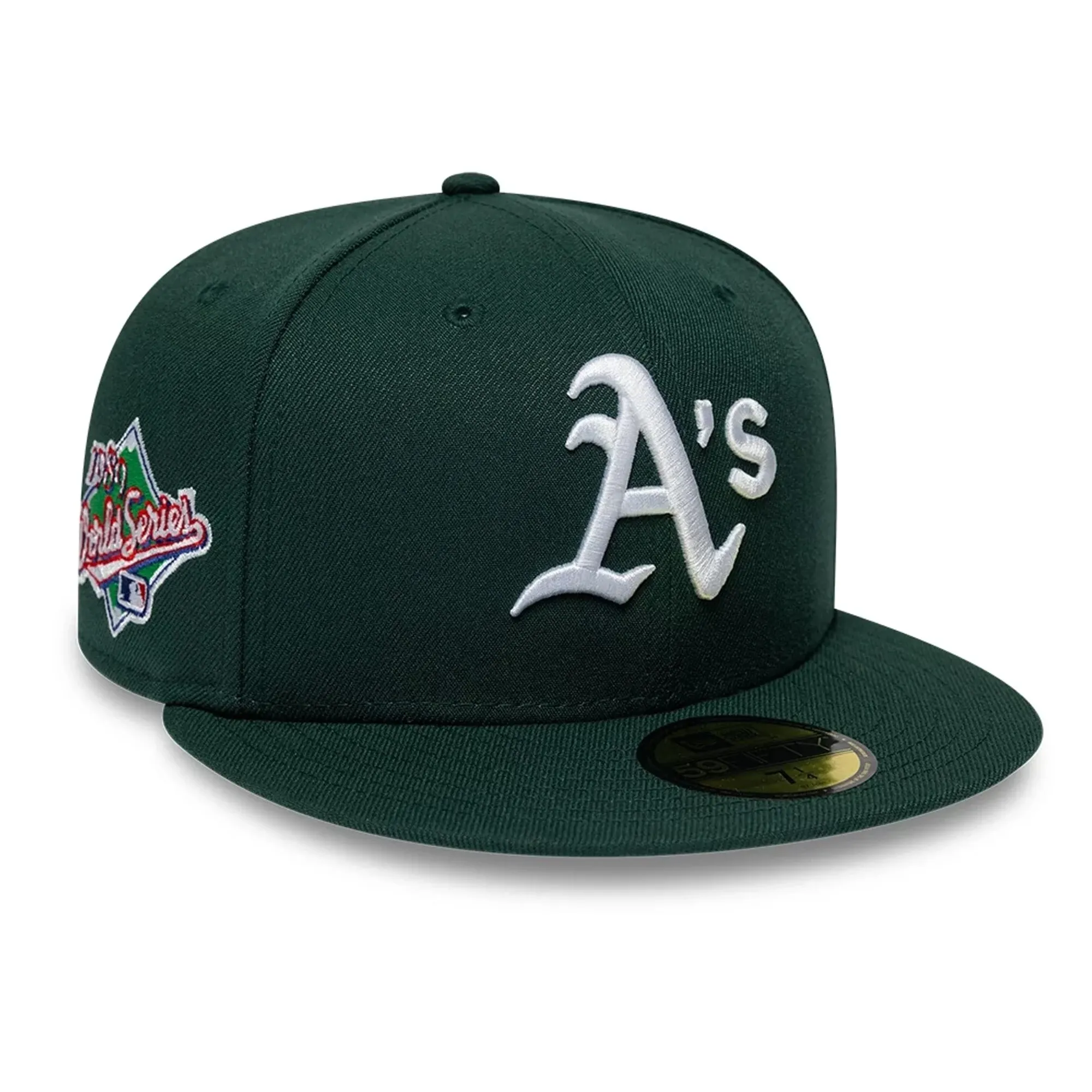 Athletics MLB Sidepatch Dark Green 59FIFTY Fitted Cap New Era Cap adult unisex
