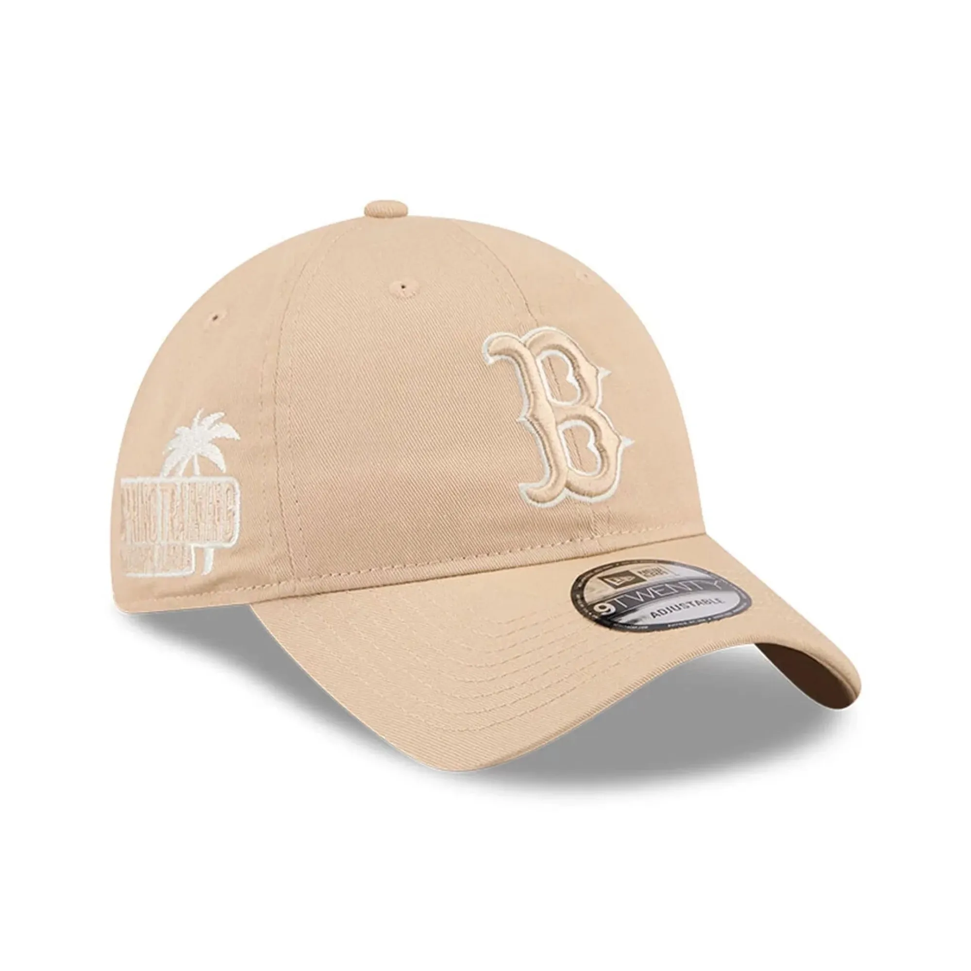Boston Red Sox MLB Colours Light Beige 9TWENTY Adjustable Cap New Era Cap adult unisex