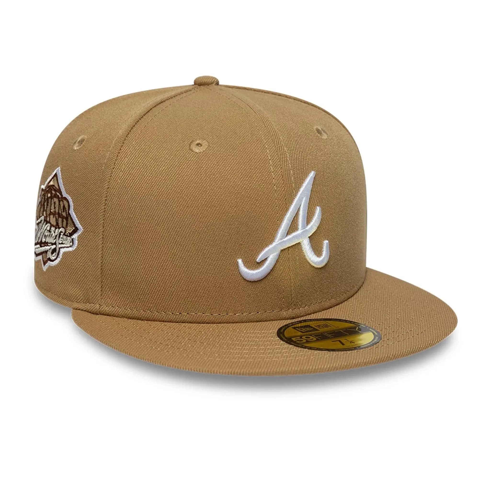 Atlanta Braves MLB Beige 59FIFTY Fitted Cap New Era Cap adult unisex
