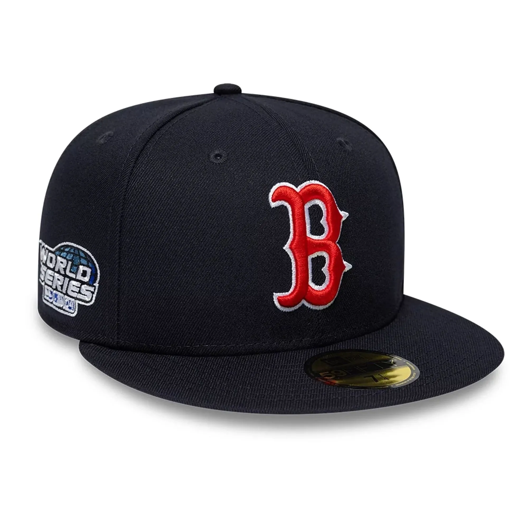 Boston Red Sox MLB Sidepatch Navy 59FIFTY Fitted Cap New Era Cap adult unisex