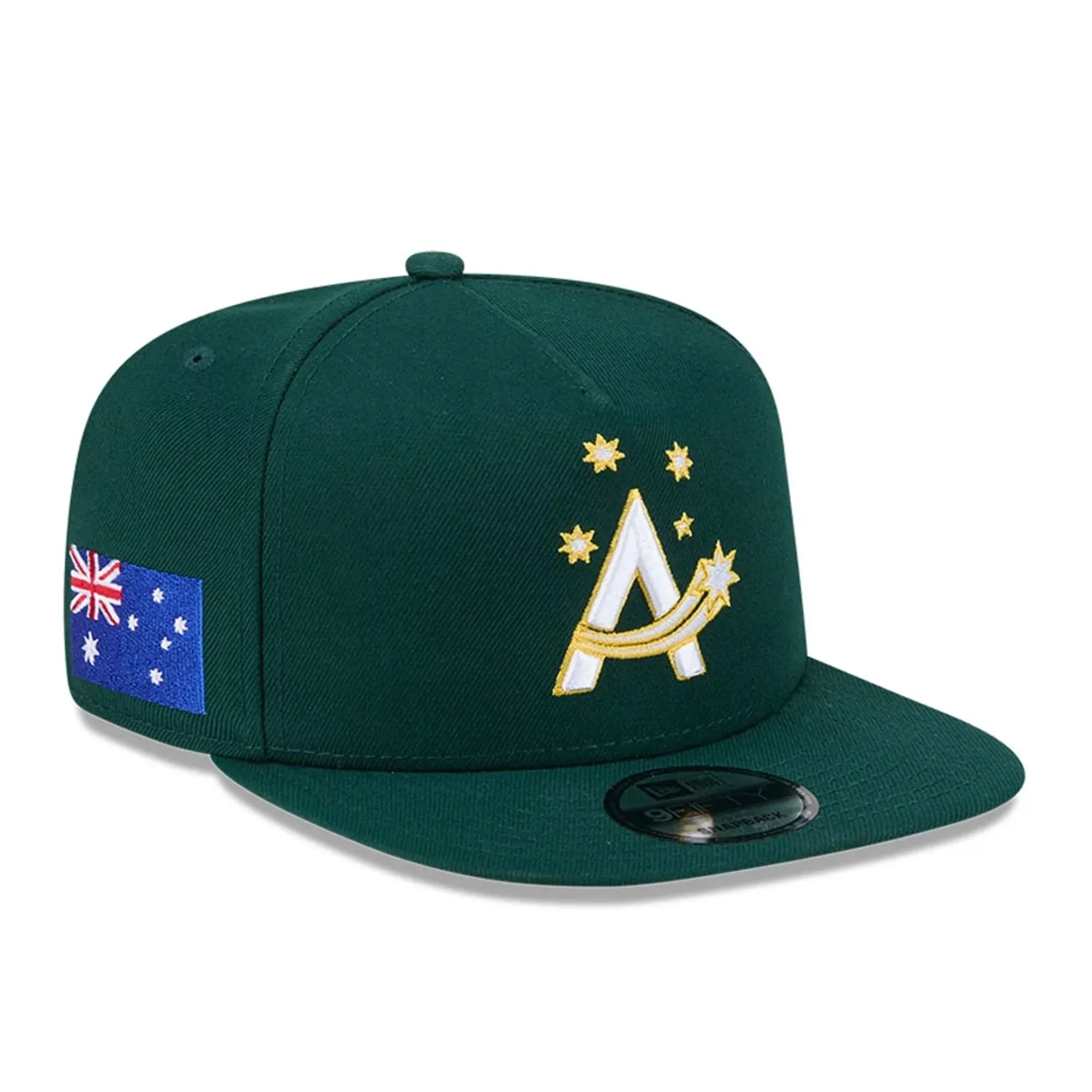 Australia MLB World Baseball Classic 2026 Dark Green 9FIFTY A-Frame Snapback Adjustable Cap New Era Cap adult unisex