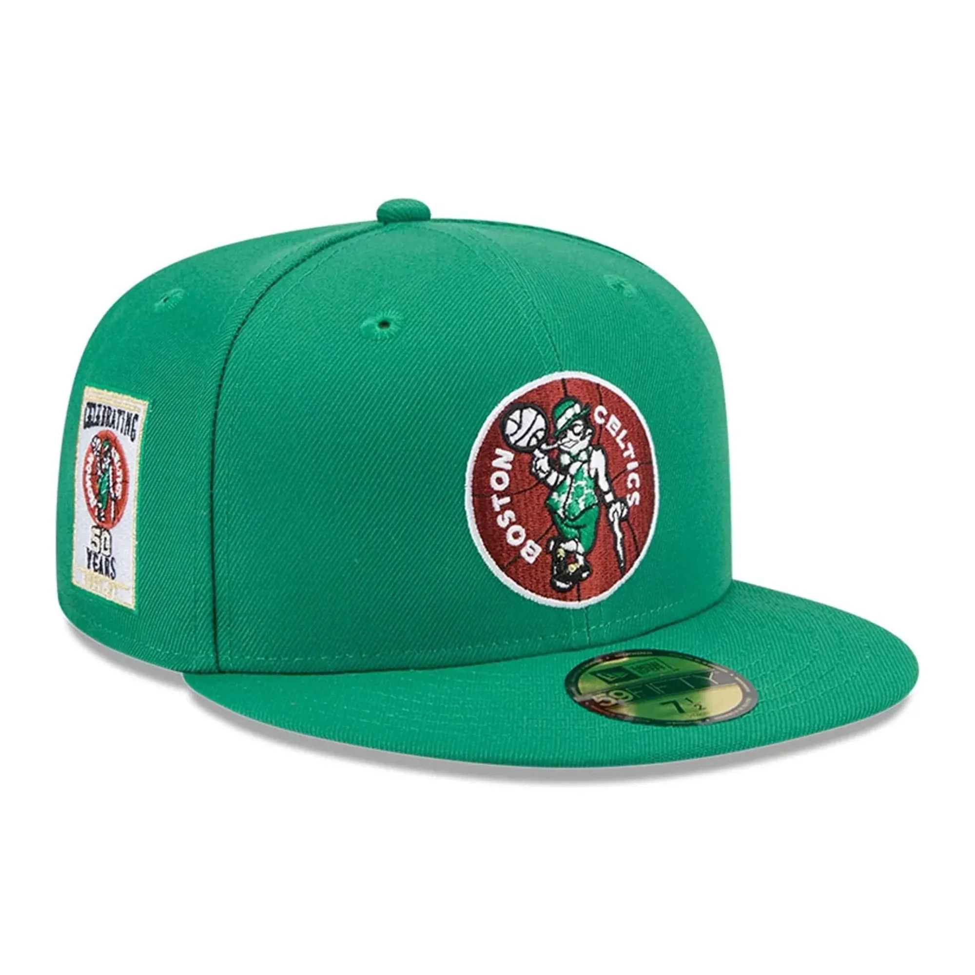 Boston Celtics NBA Hardwood Classic Green 59FIFTY Fitted Cap New Era Cap adult unisex