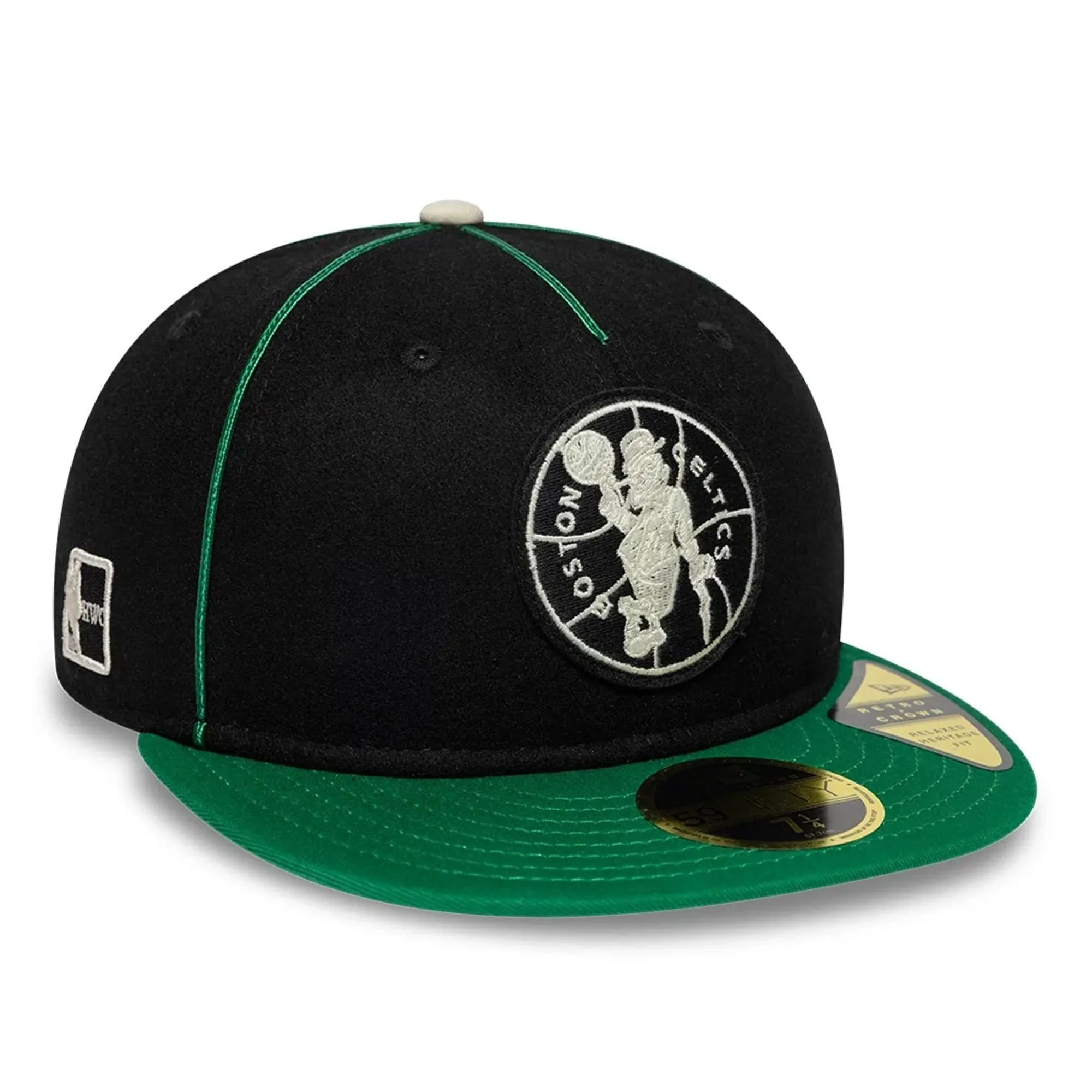 Boston Celtics NBA Felt Logo Green Retro Crown 59FIFTY Fitted Cap New Era Cap adult unisex