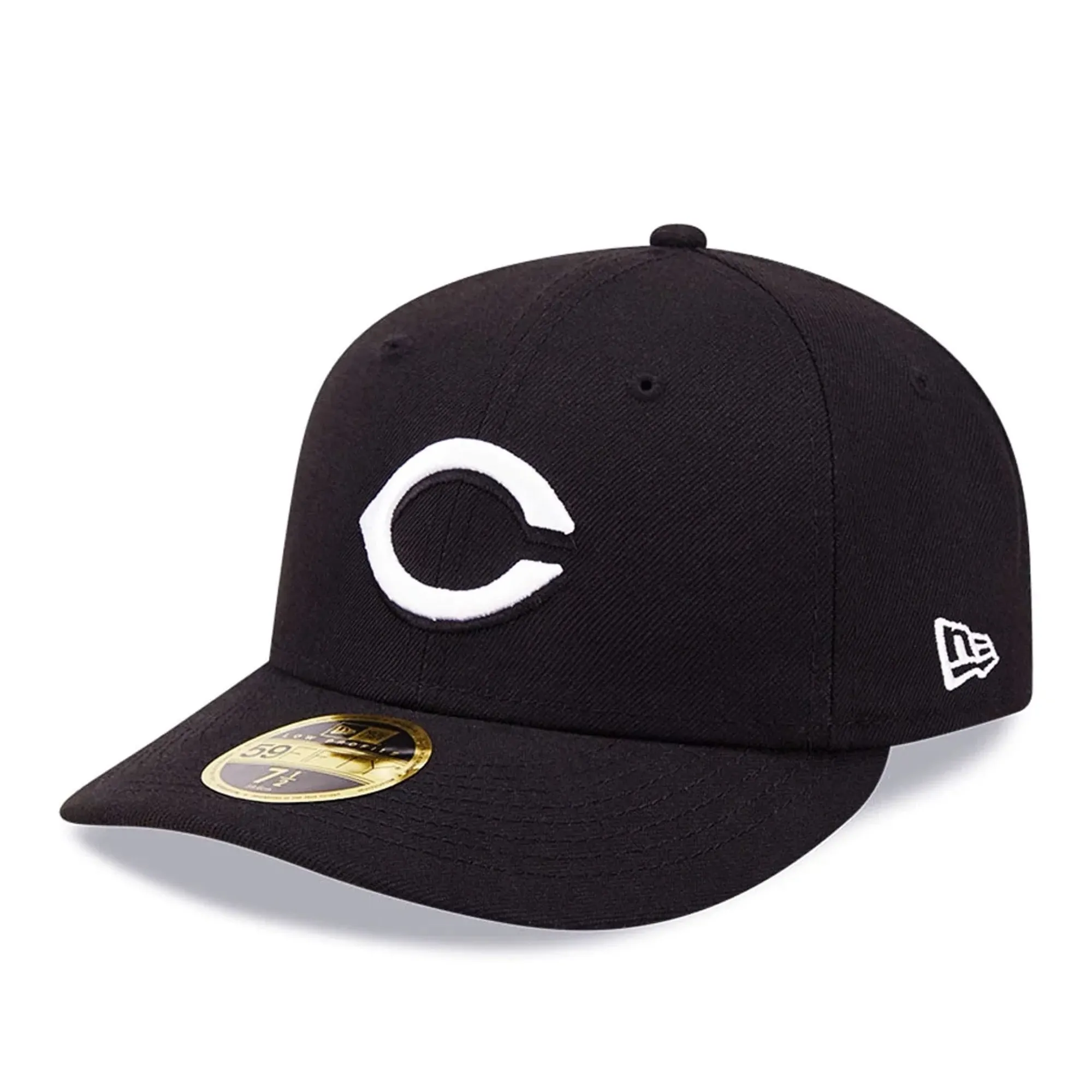 Cincinnati Reds MLB Black Low Profile 59FIFTY Fitted Cap New Era Cap adult unisex