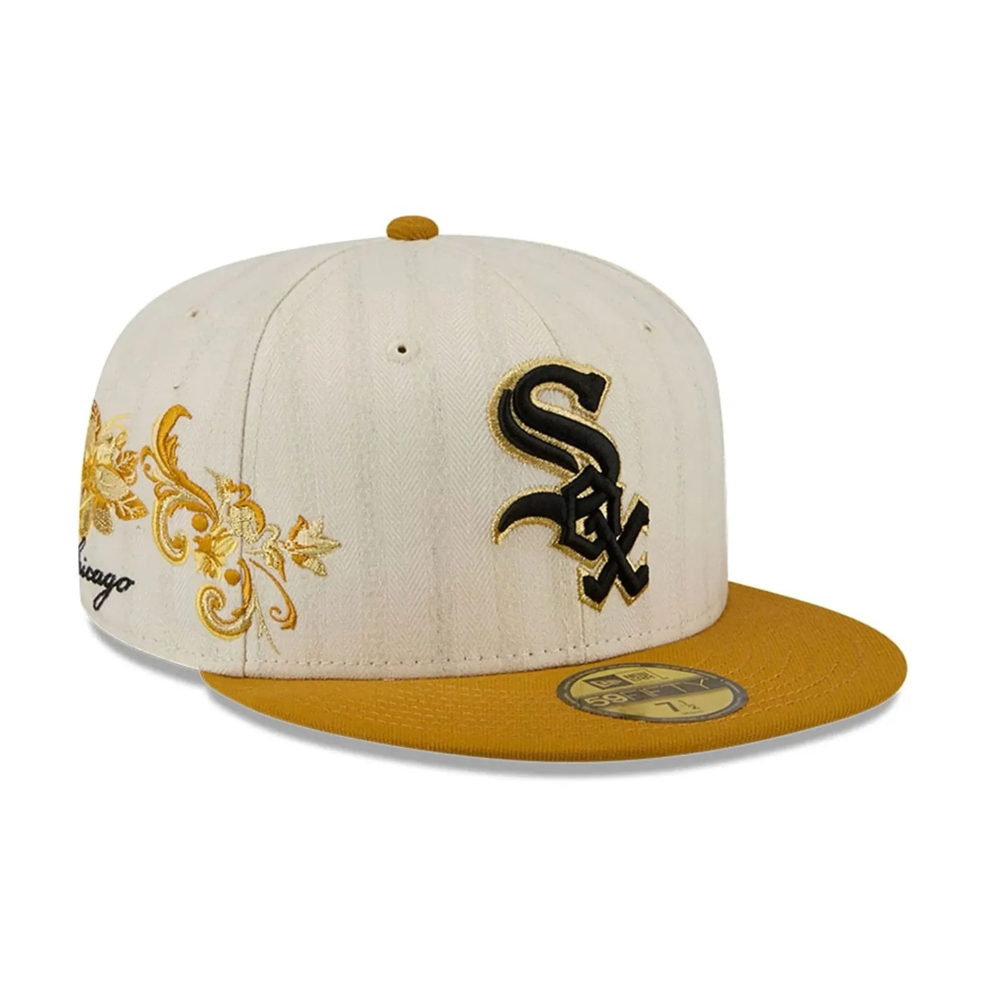 Chicago White Sox MLB 59FIFTY Day White 59FIFTY Fitted Cap New Era Cap adult unisex