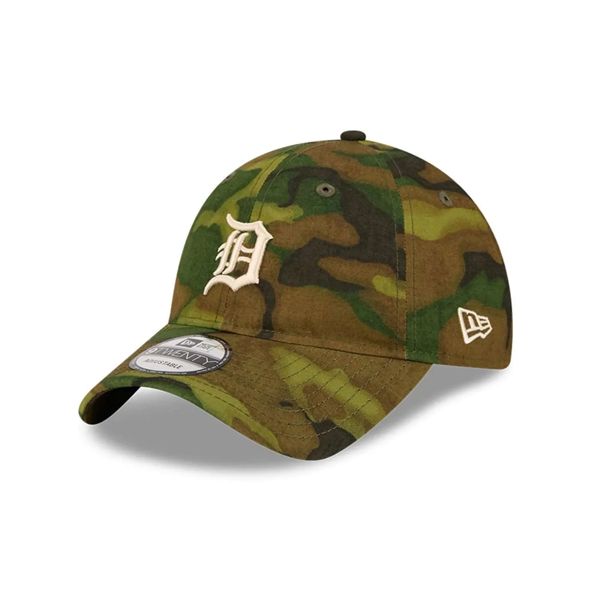 Detroit Tigers MLB Ripstop Camo 9TWENTY Adjustable Cap New Era Cap adult unisex