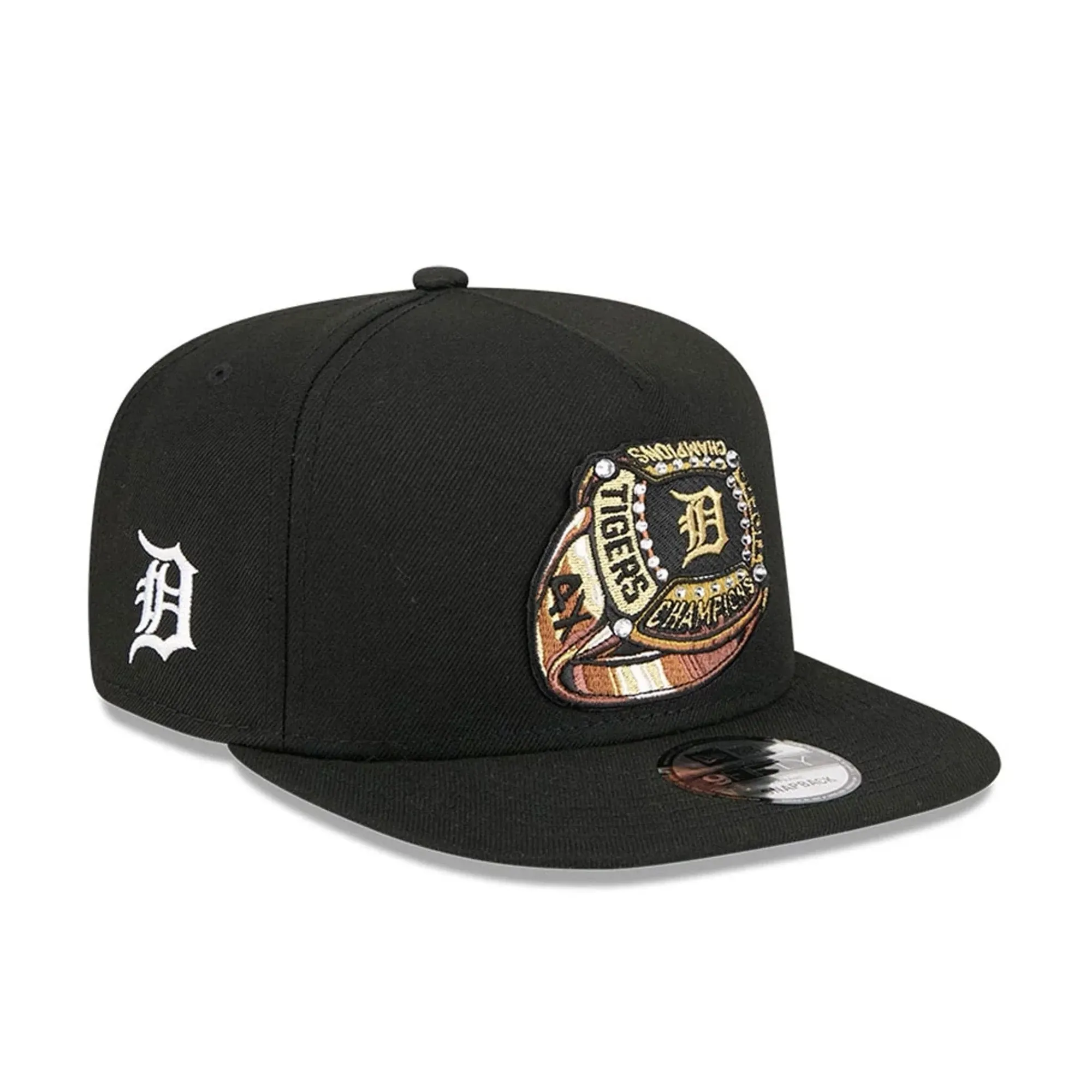 Detroit Tigers MLB Ring Black 9FIFTY A-Frame Snapback Adjustable Cap New Era Cap adult unisex