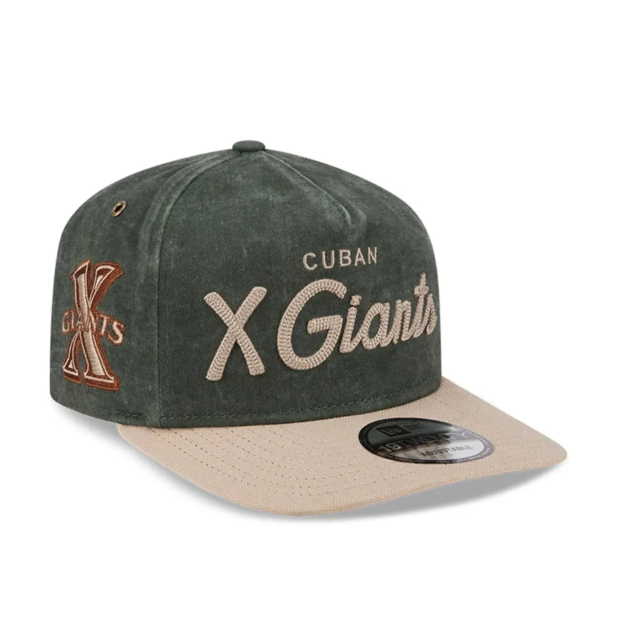 Cuban X Giants MLB Negro League Dark Green 19TWENTY Adjustable Cap New Era Cap adult unisex