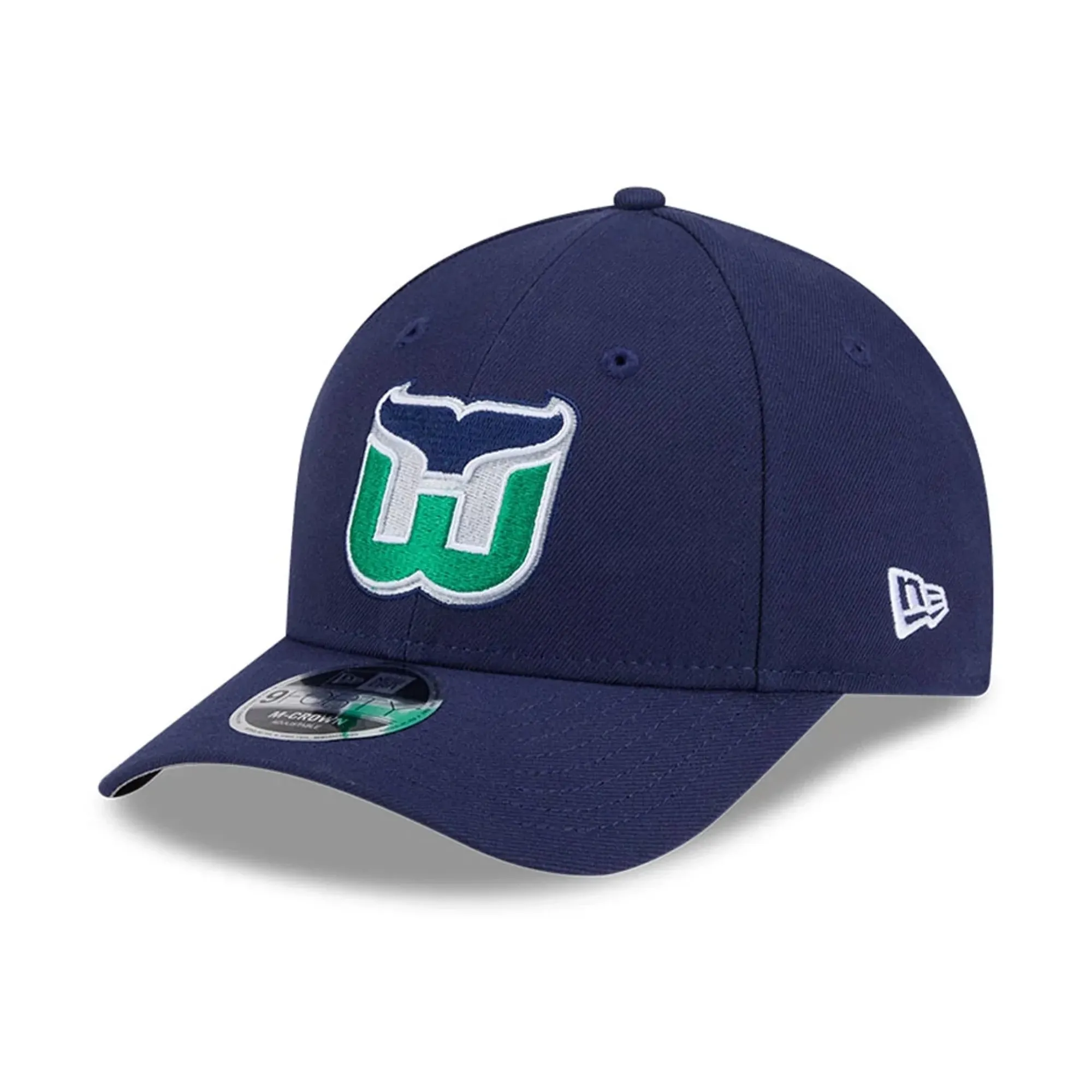 Hartford Whalers NHL Team Navy 9FORTY M-Crown Adjustable Cap New Era Cap adult unisex