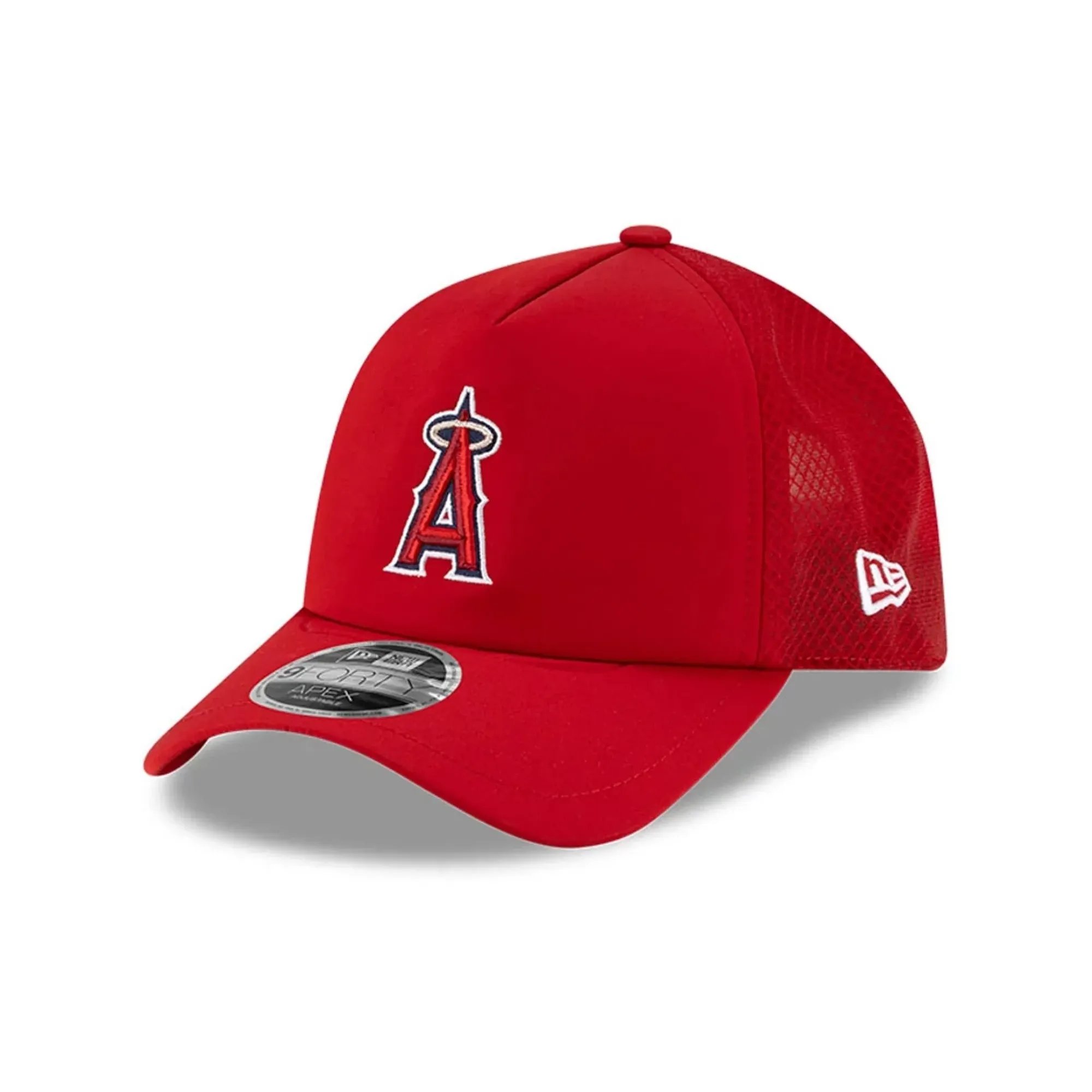 LA Angels MLB Batting Practice 2026 Red 9FORTY Apex Adjustable Cap New Era Cap adult unisex