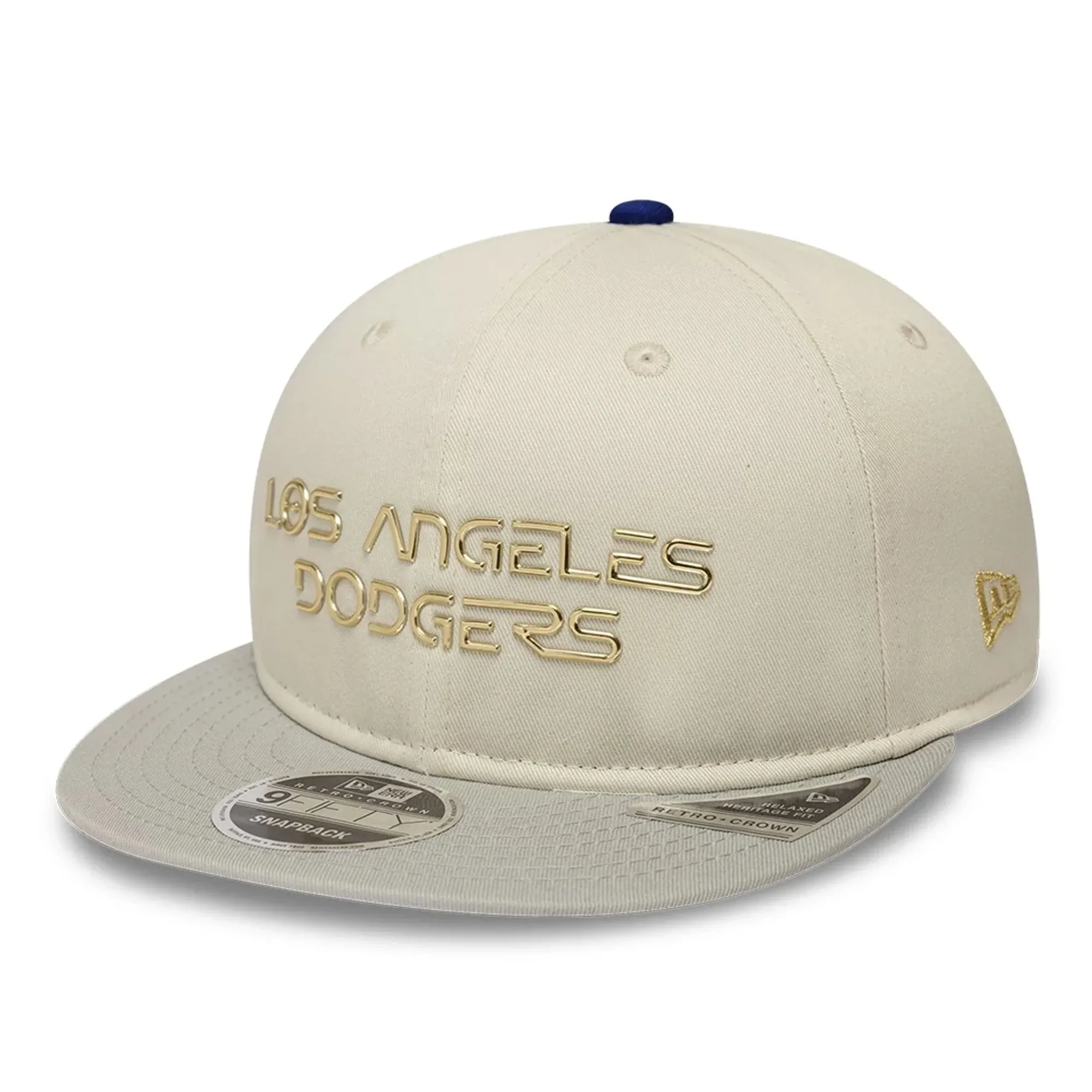 LA Dodgers Hajime Sorayama X MLB Cream Retro Crown 9FIFTY Adjustable Cap New Era Cap adult unisex