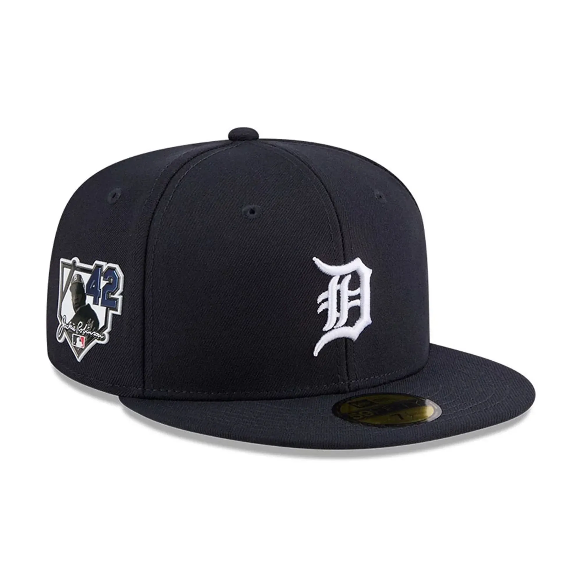 Detroit Tigers MLB Jackie Robinson Navy 59FIFTY Fitted Cap New Era Cap adult unisex