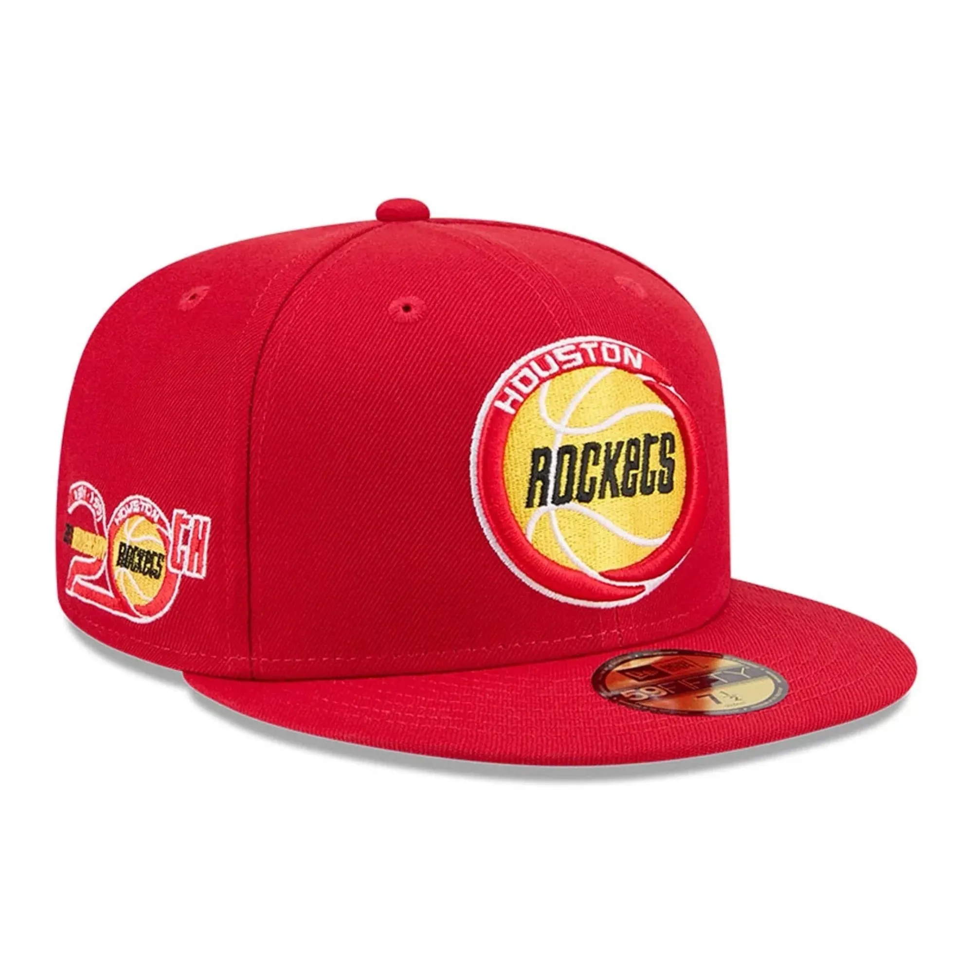 Houston Rockets NBA Hardwood Classic Red 59FIFTY Fitted Cap New Era Cap adult unisex