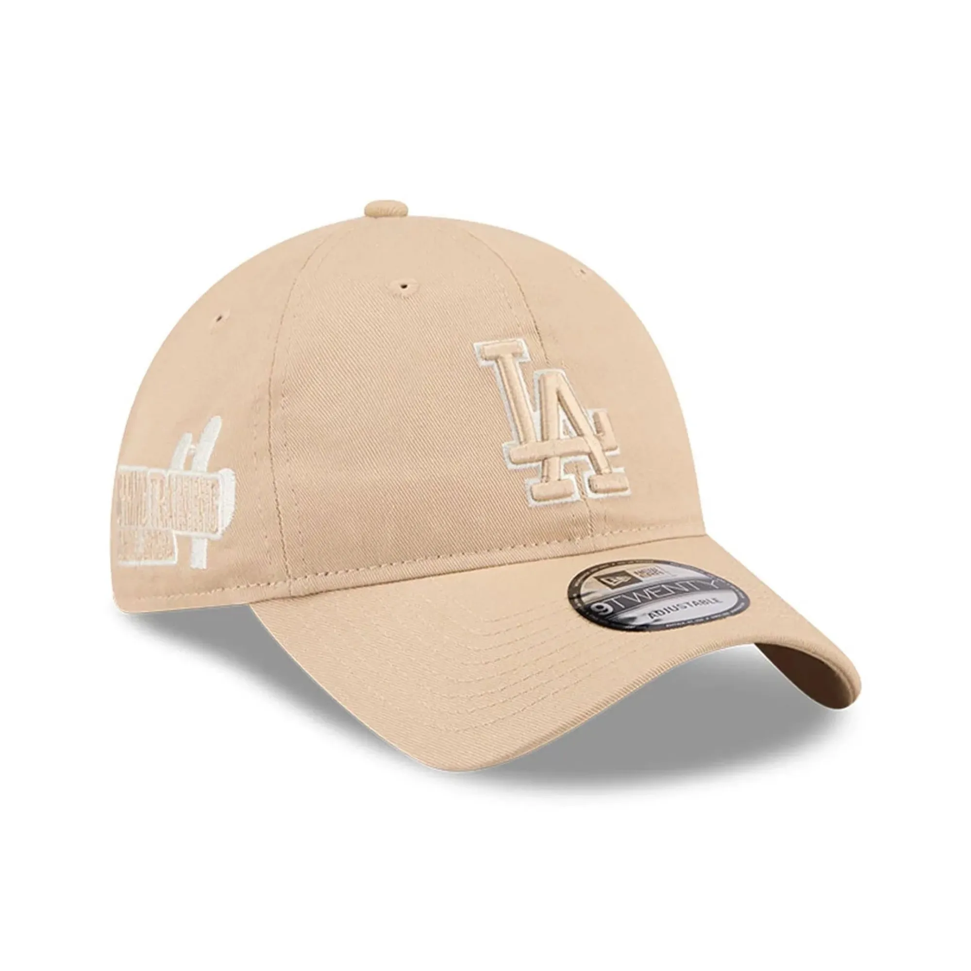 LA Dodgers MLB Colours Light Beige 9TWENTY Adjustable Cap New Era Cap adult unisex