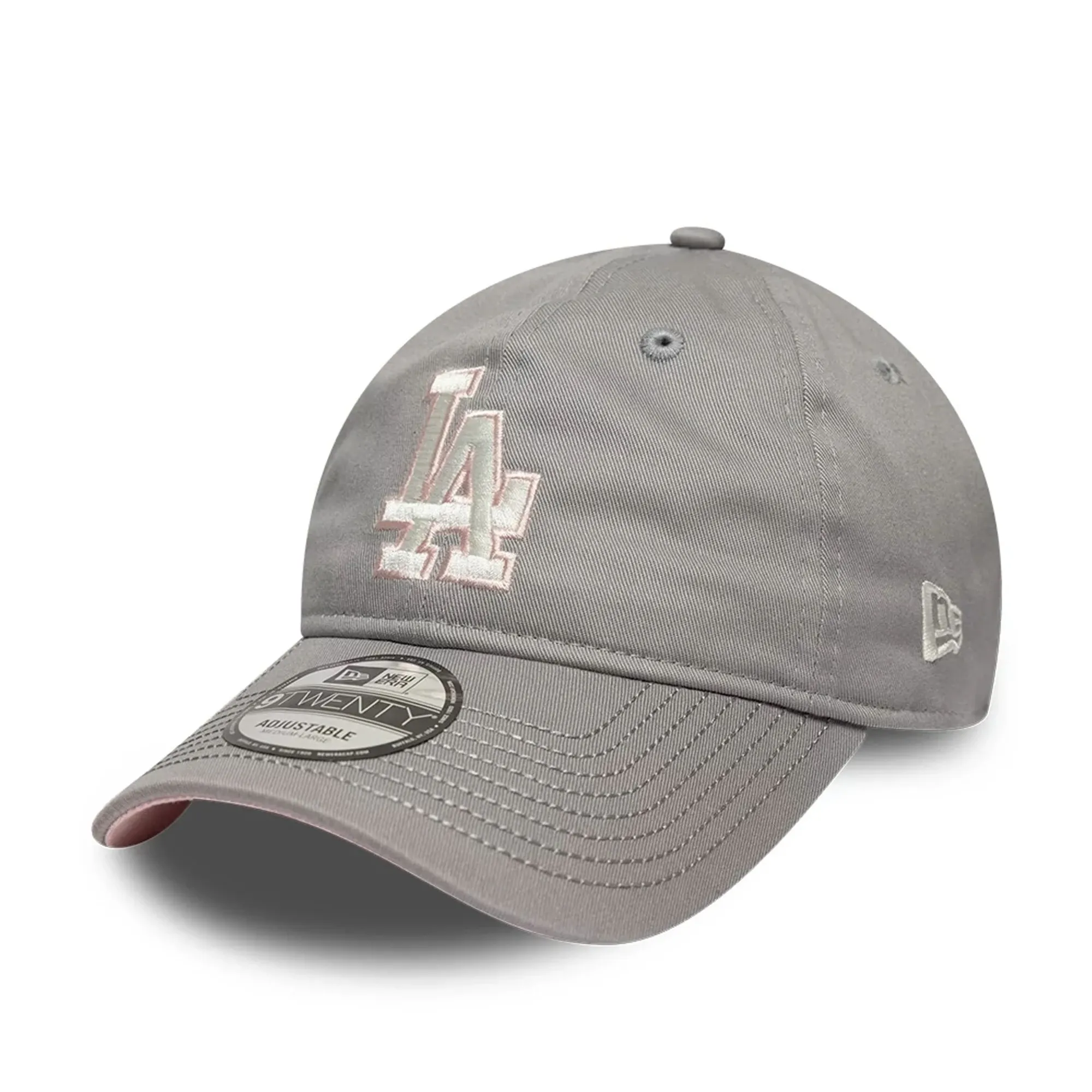 LA Dodgers MLB Sakura Nagashi Grey 9TWENTY Adjustable Cap New Era Cap adult unisex