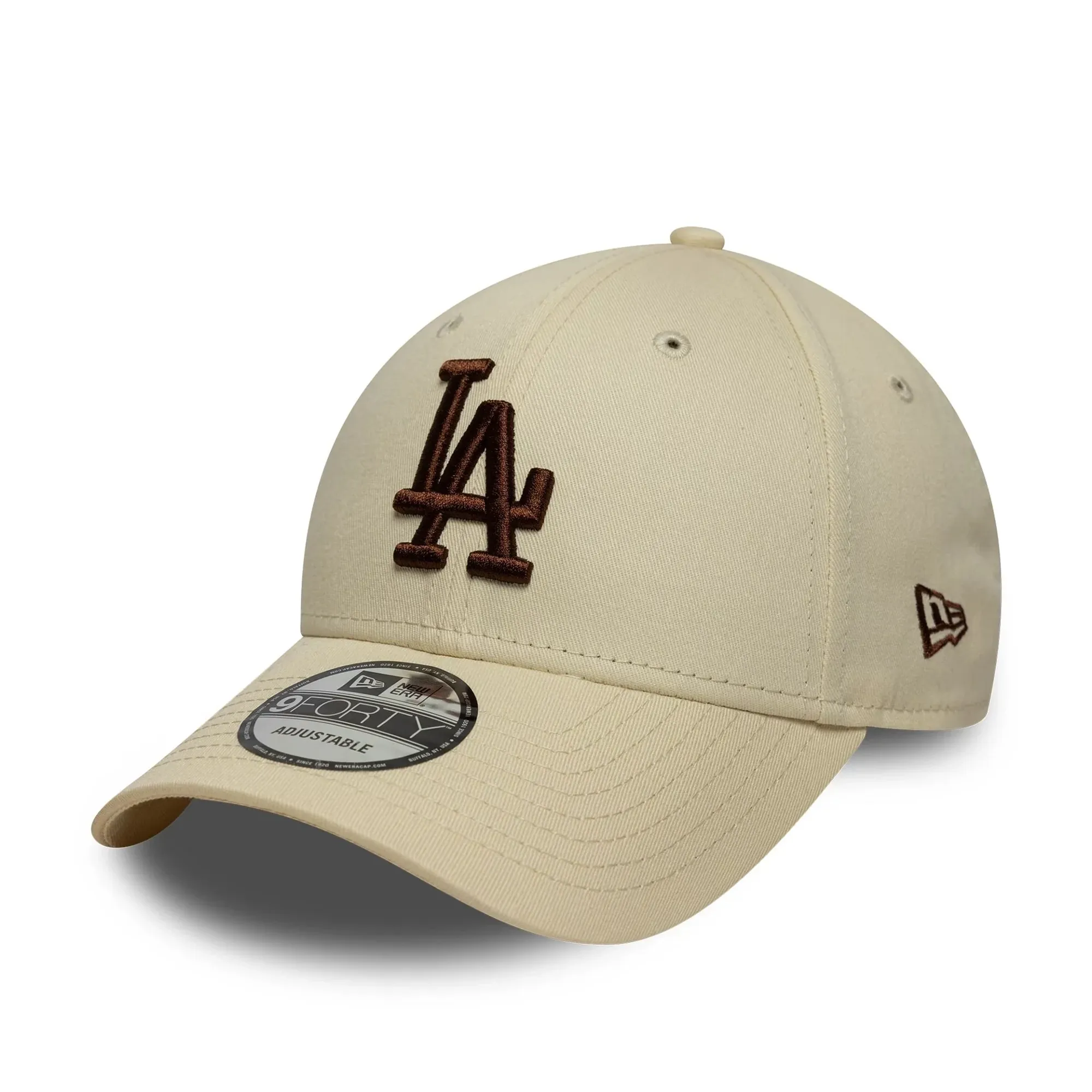 LA Dodgers MLB League Essential Light Beige 9FORTY Cap New Era Cap adult unisex