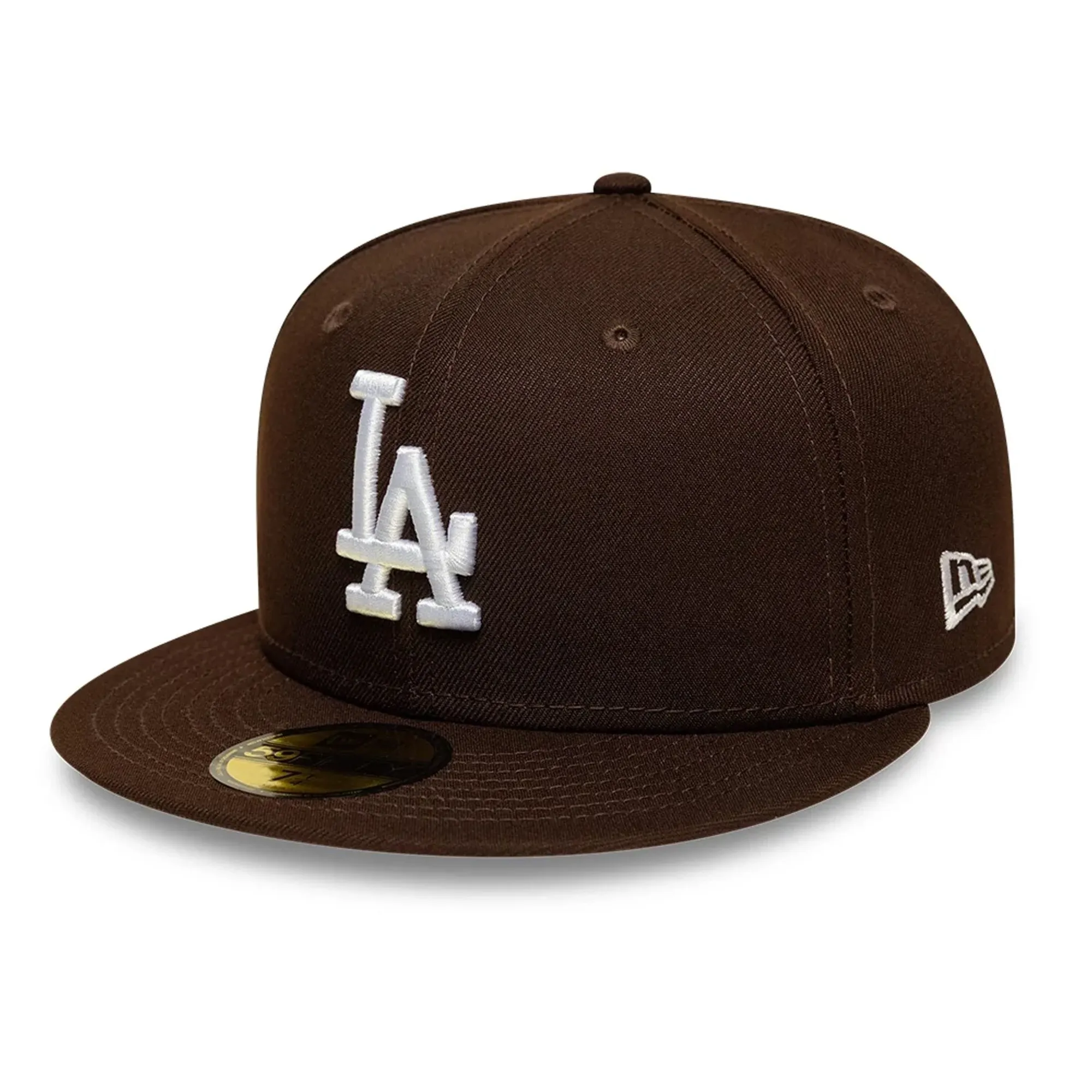 LA Dodgers MLB Dark Brown 59FIFTY Fitted Cap New Era Cap adult unisex