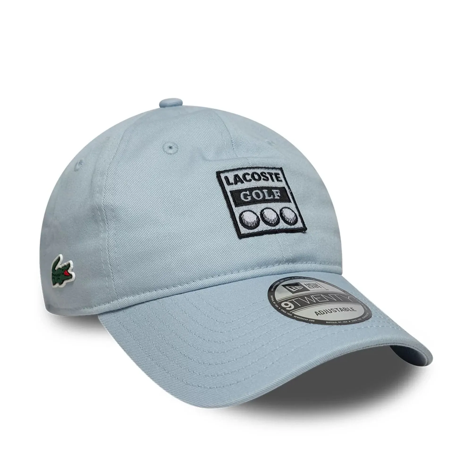 Lacoste X New Era Pastel Blue 9TWENTY Adjustable Cap adult unisex