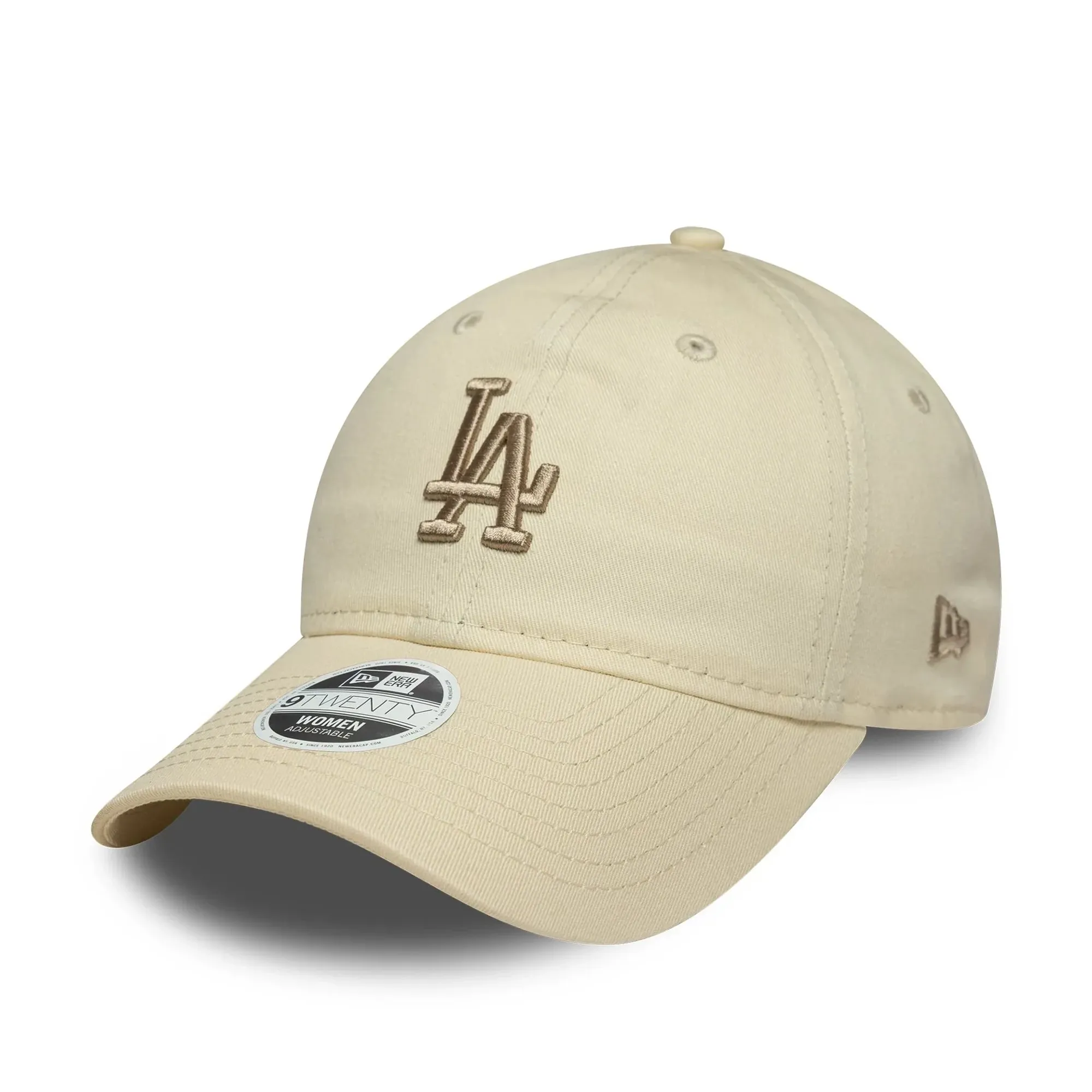 LA Dodgers Womens MLB Midi Light Beige 9TWENTY Cap New Era Cap adult female