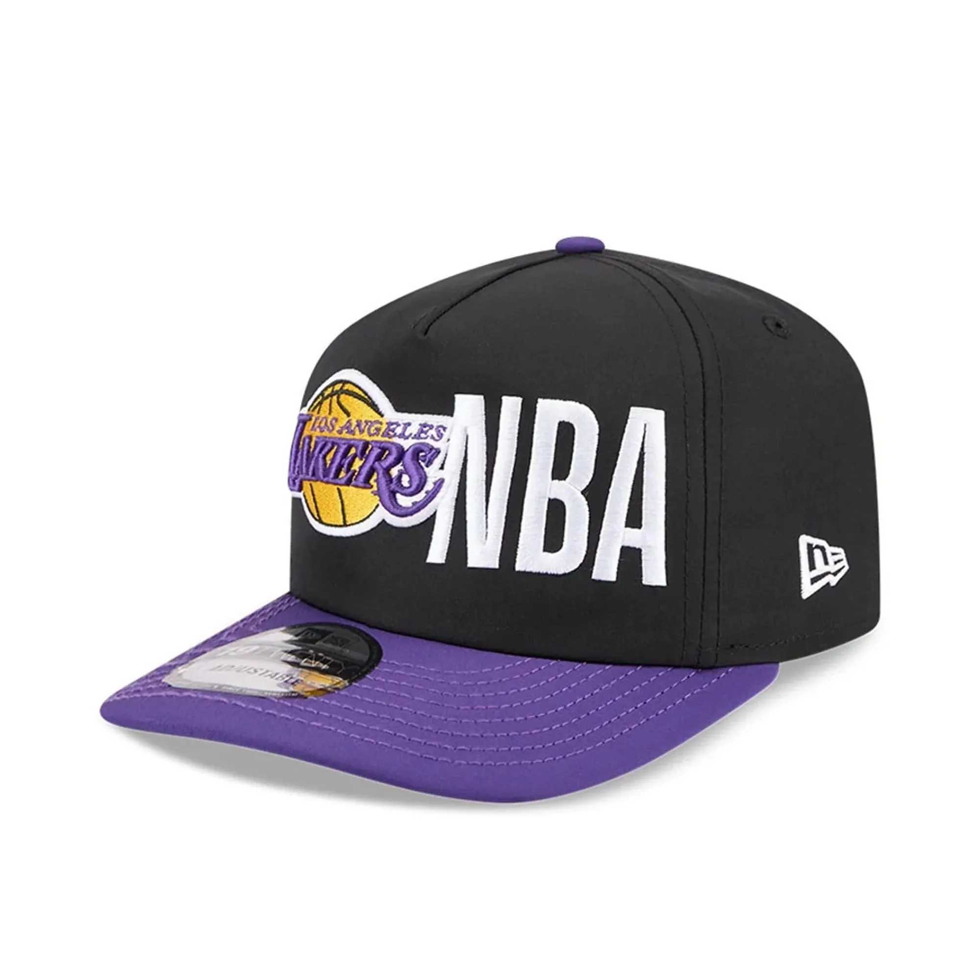 LA Lakers NBA Team Logo Black 19TWENTY Adjustable Cap New Era Cap adult unisex