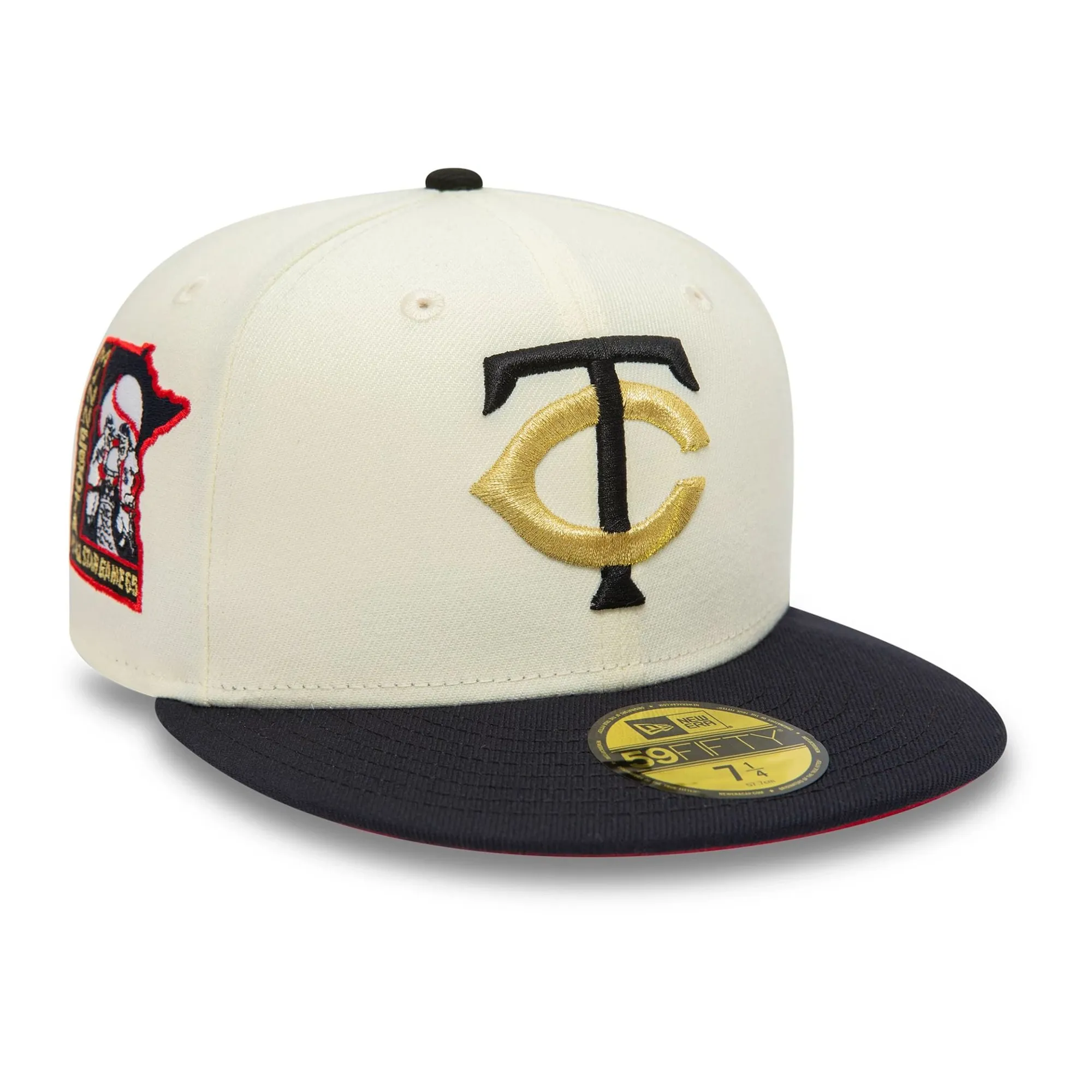 Minnesota Twins MLB White 59FIFTY Fitted Cap New Era Cap adult unisex