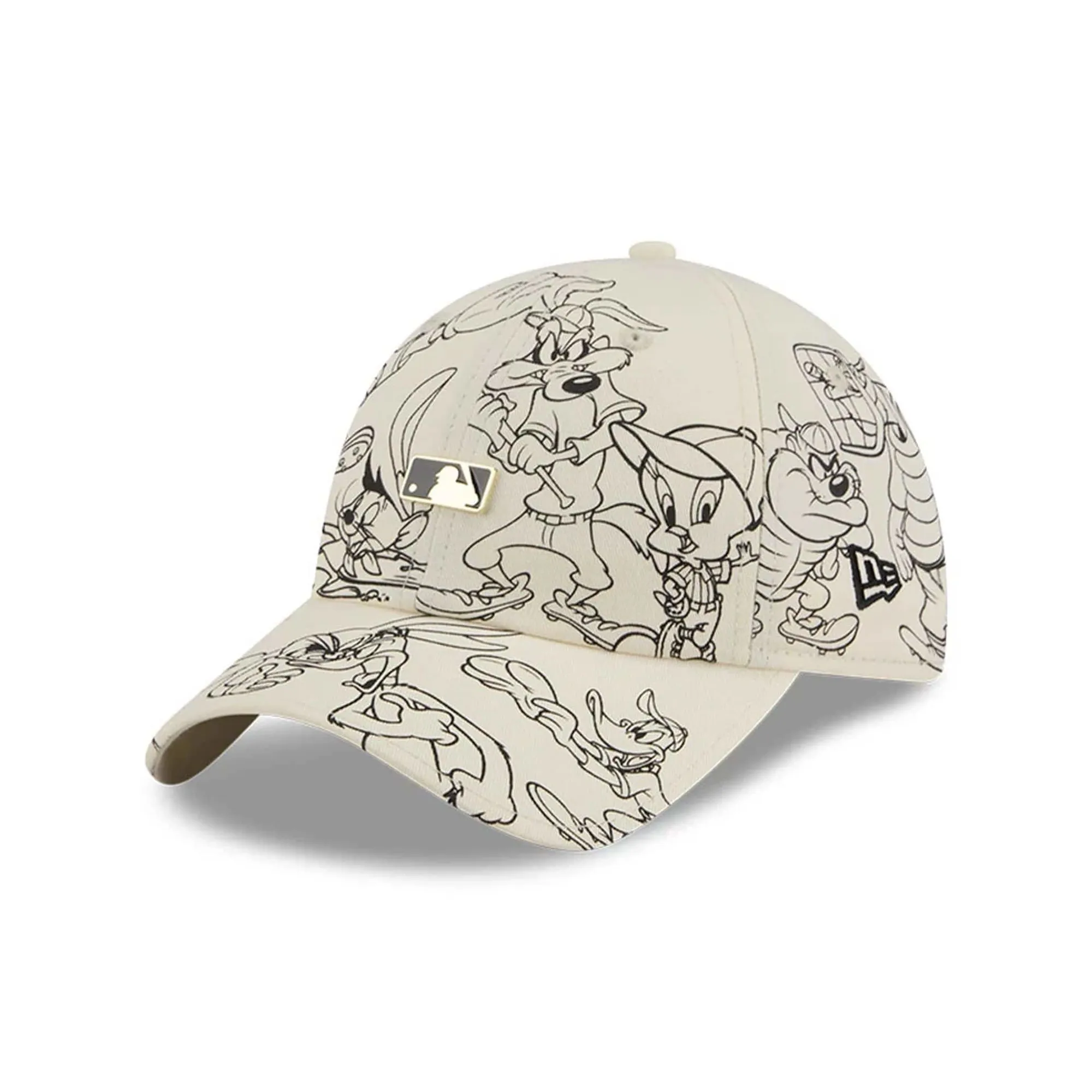 MLB Logo MLB X Looney Tunes White Casual Classic Adjustable Cap New Era Cap adult unisex