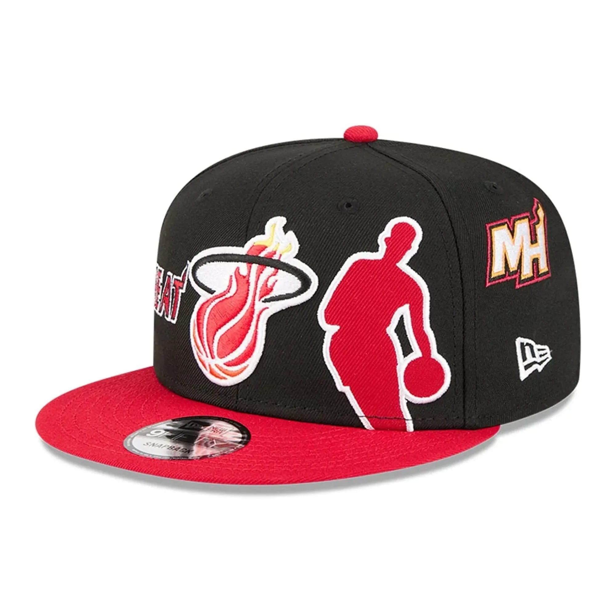 Miami Heat NBA Hardwood Classic ASG Black 9FIFTY Snapback Adjustable Cap New Era Cap adult unisex