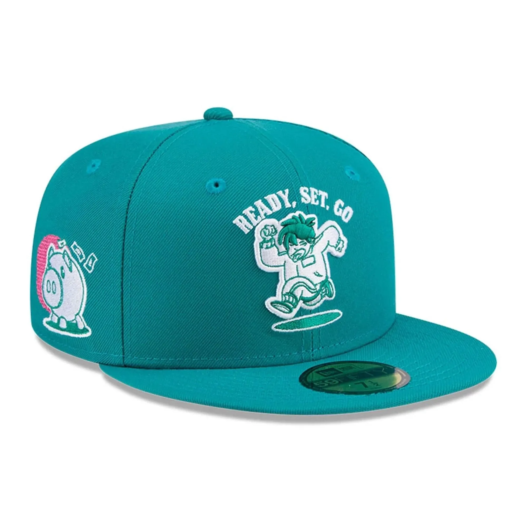 Netflix Squid Game Green 59FIFTY Fitted Cap New Era Cap adult unisex