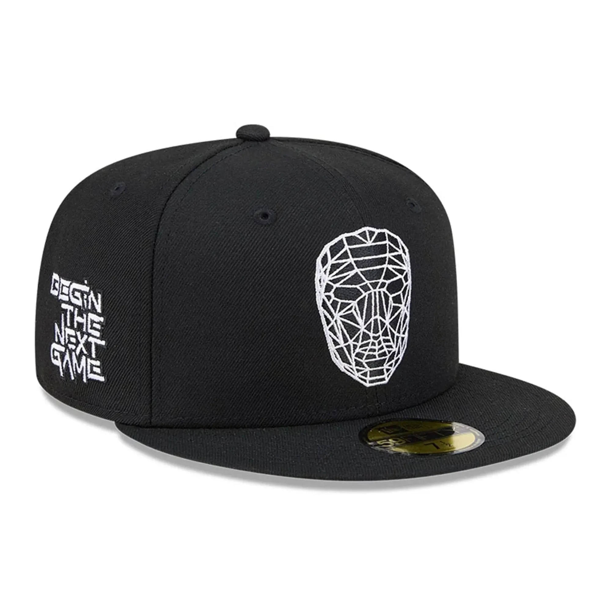 Netflix Squid Game Mask Black 59FIFTY Fitted Cap New Era Cap adult unisex