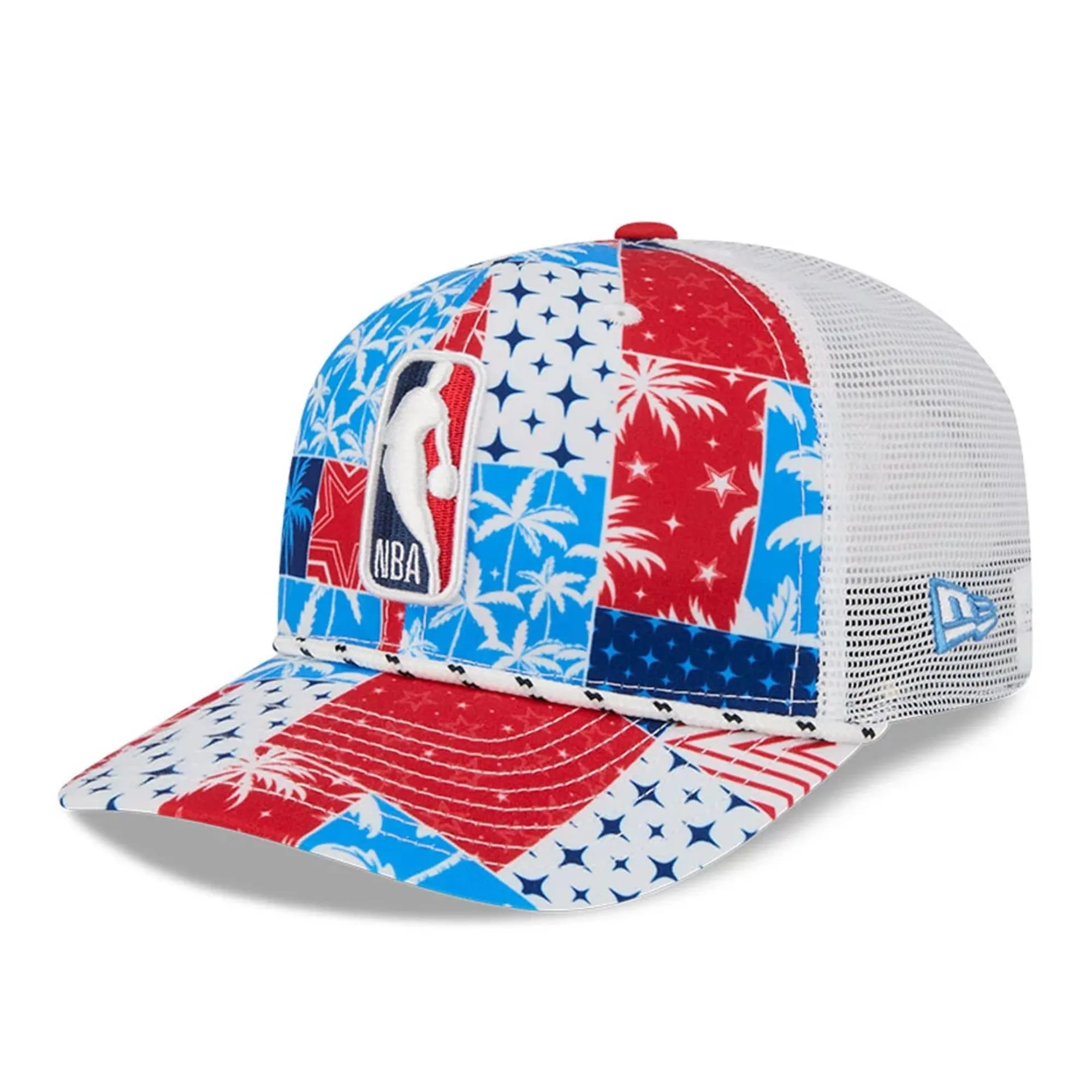 NBA All Star Game 2026 White 9SEVENTY Stretch Snap Adjustable Cap New Era Cap adult unisex