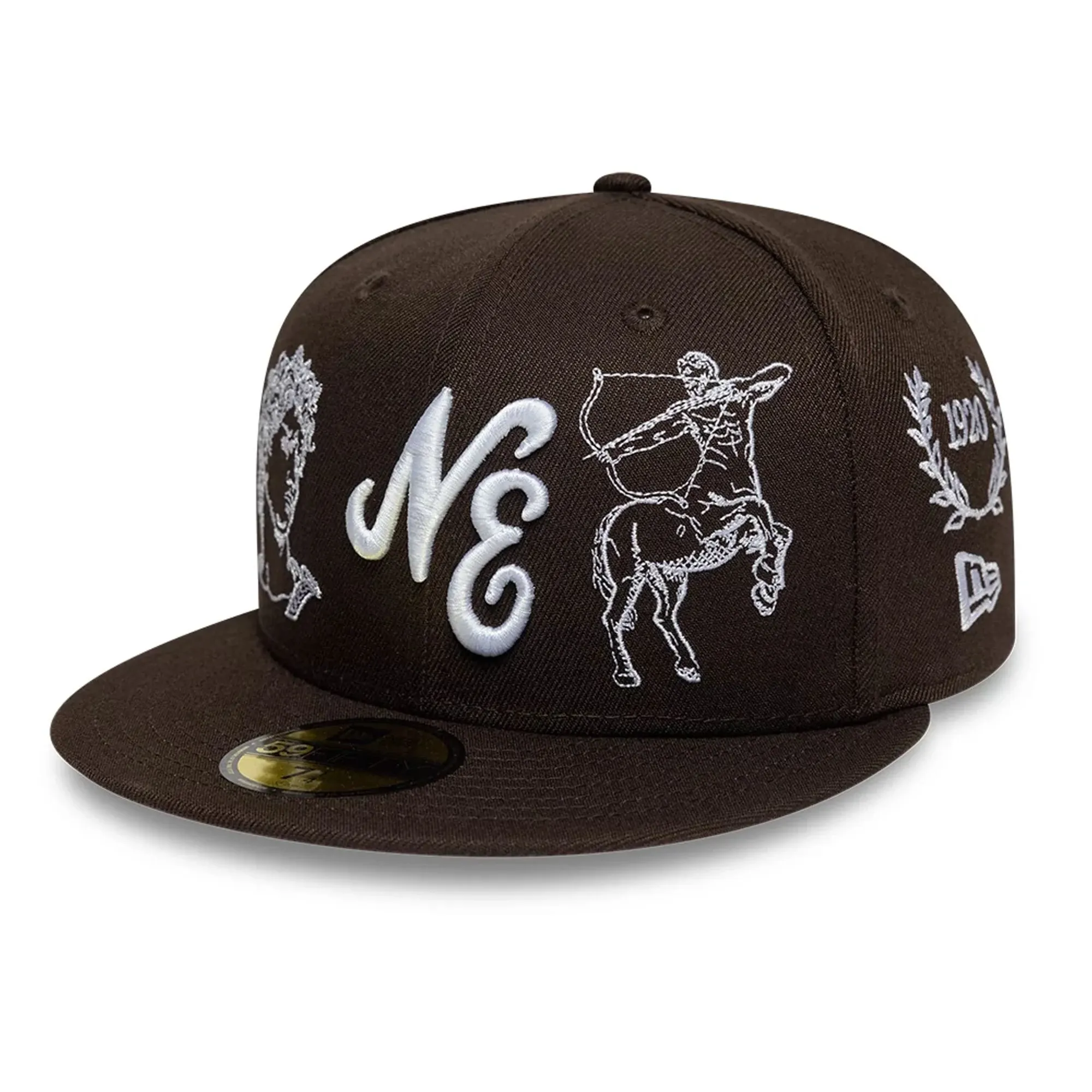 New Era Mythical Dark Brown 59FIFTY Fitted Cap adult unisex