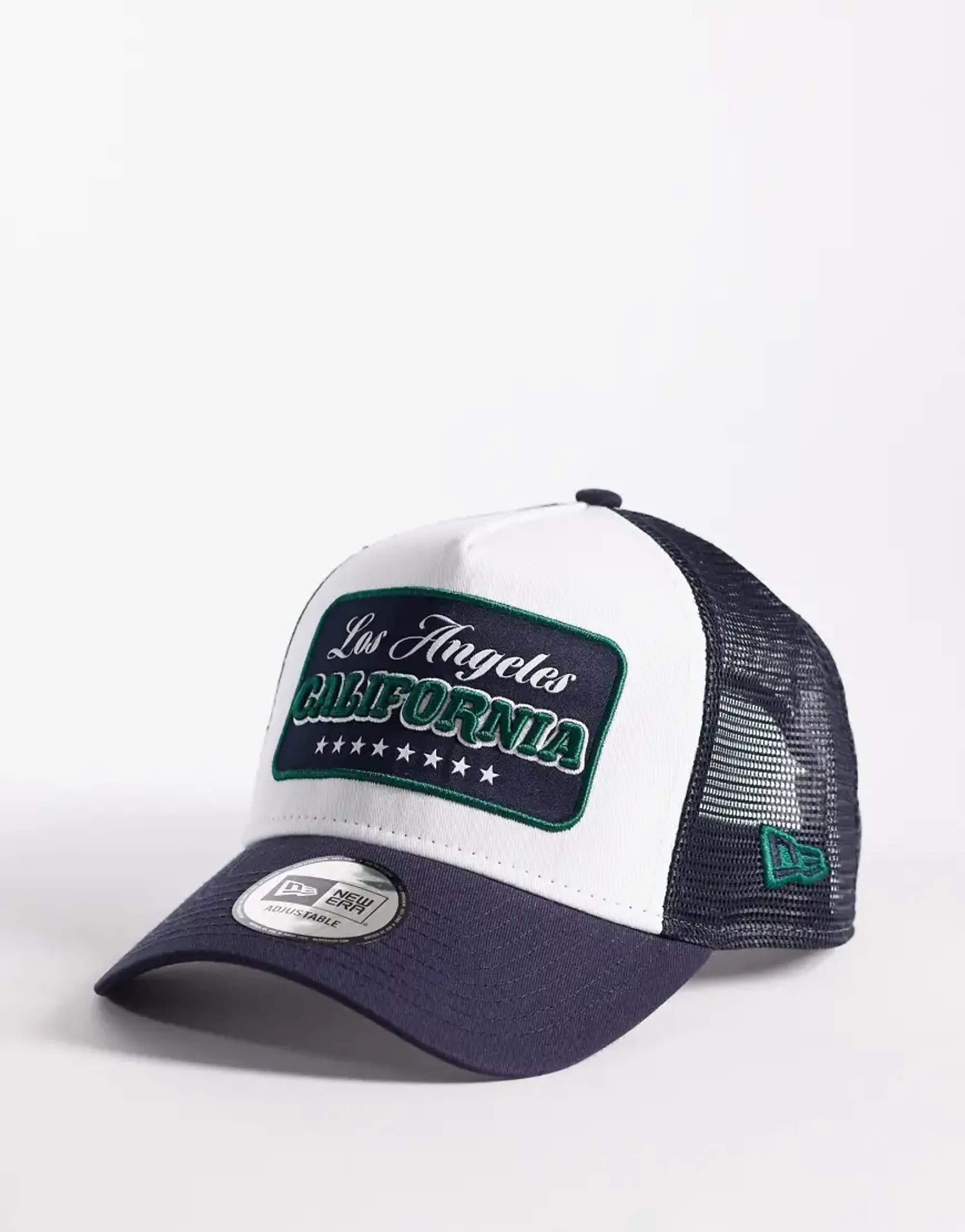 New Era Cap New Era California Location Patch Trucker Cap In Navy/White-Multi