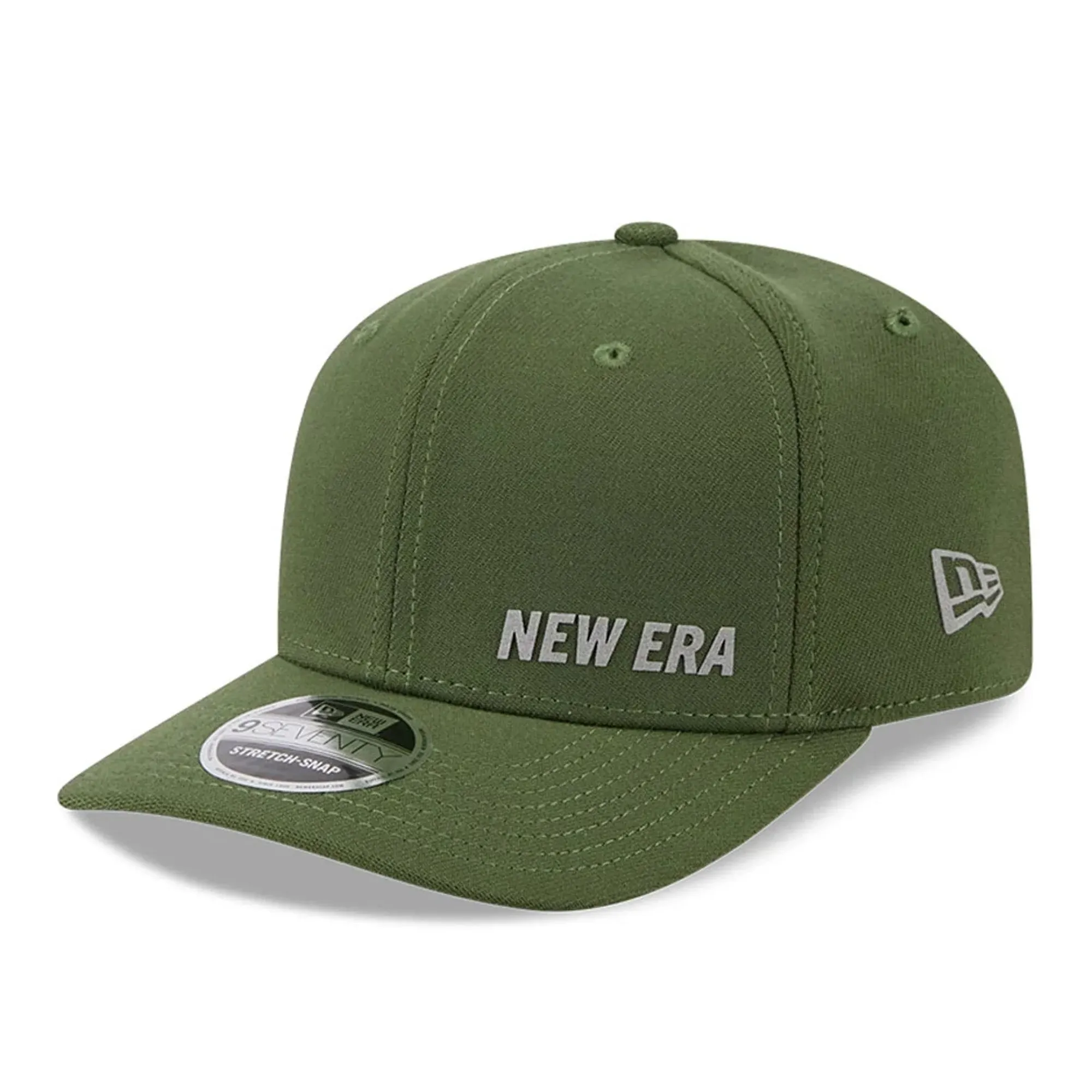 New Era Flawless Dark Green 9SEVENTY Stretch Snap Adjustable Cap adult unisex