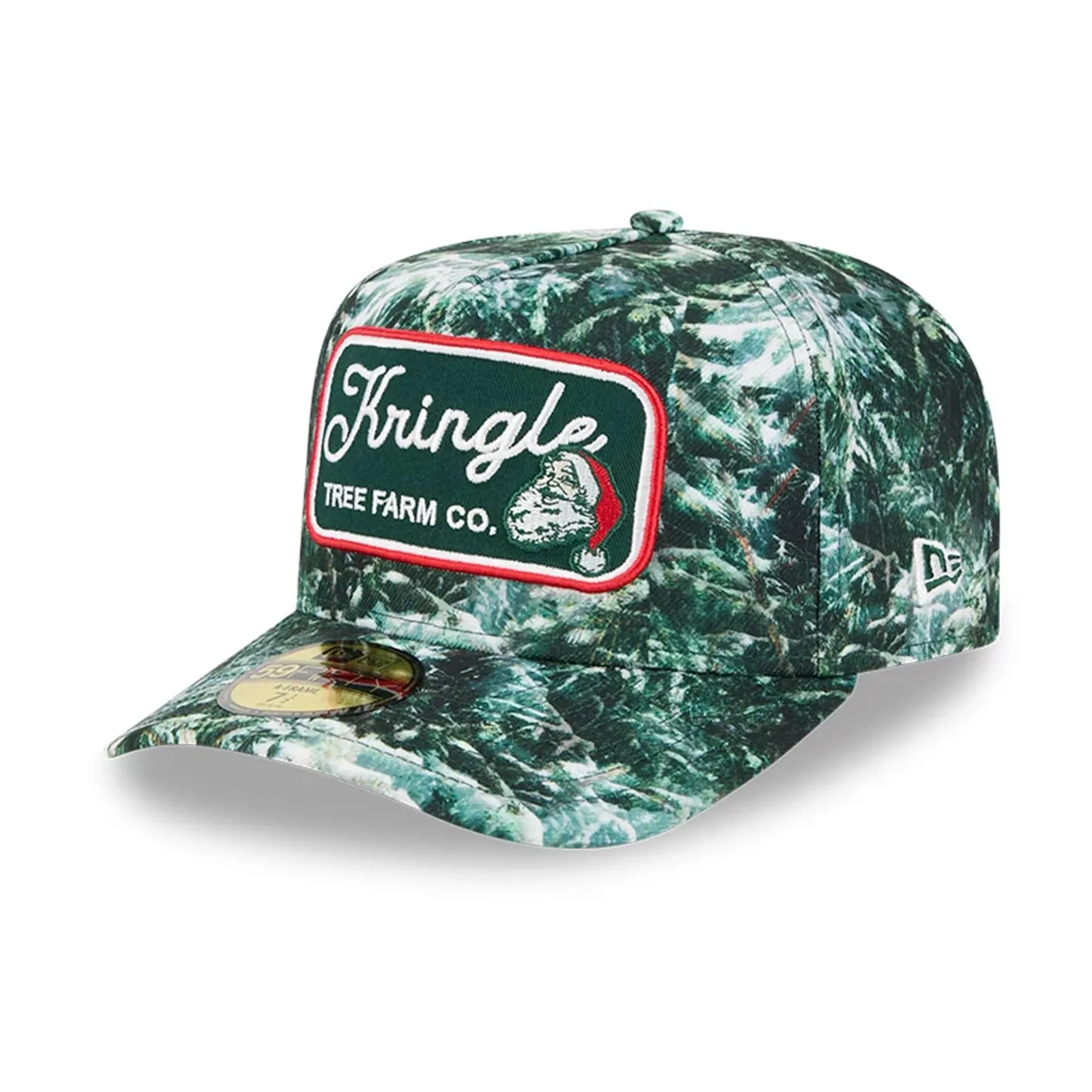 New Era Holiday Essentials Dark Green 59FIFTY A-Frame Fitted Cap adult unisex
