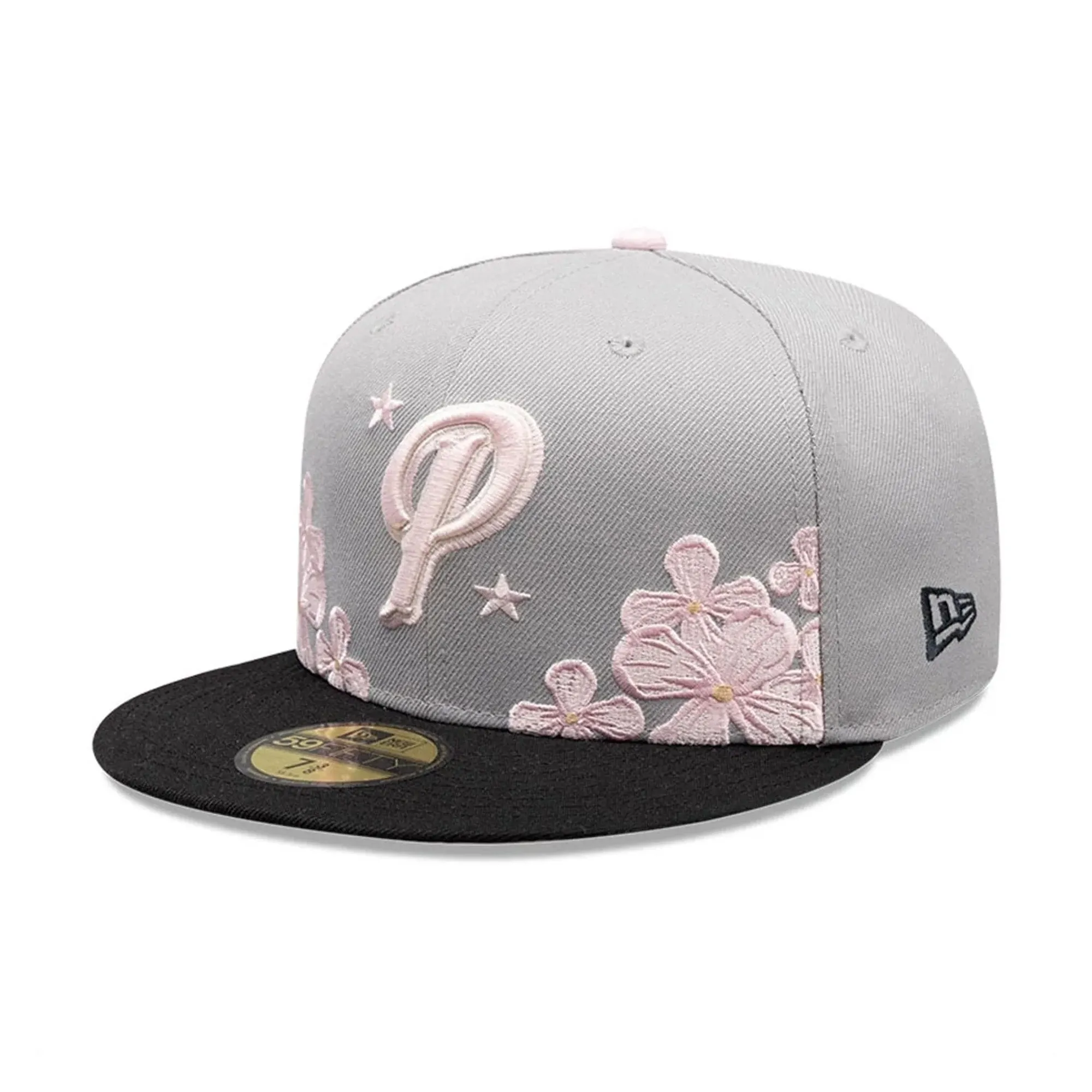New Era Panama Floral Grey 59FIFTY Fitted Cap adult unisex