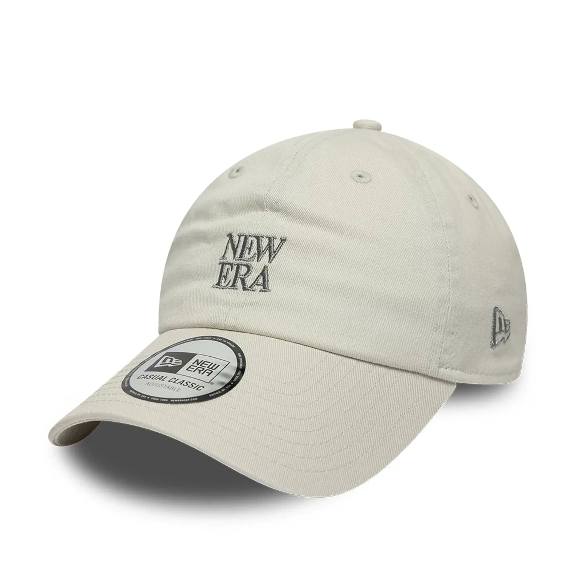 New Era Square Logo Cream Casual Classic Adjustable Cap adult unisex