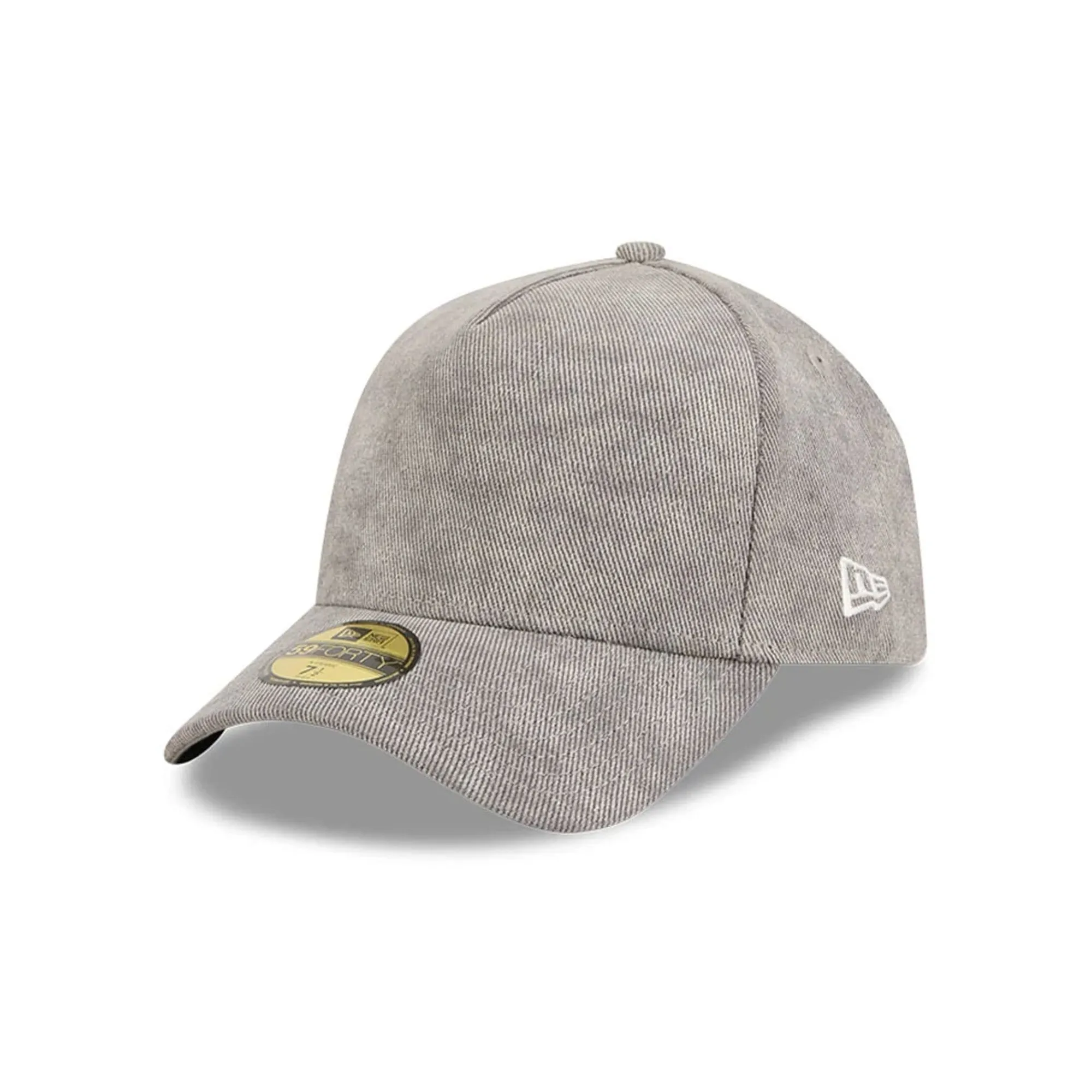 New Era Open Grey 59FORTY A-Frame Fitted Cap adult unisex
