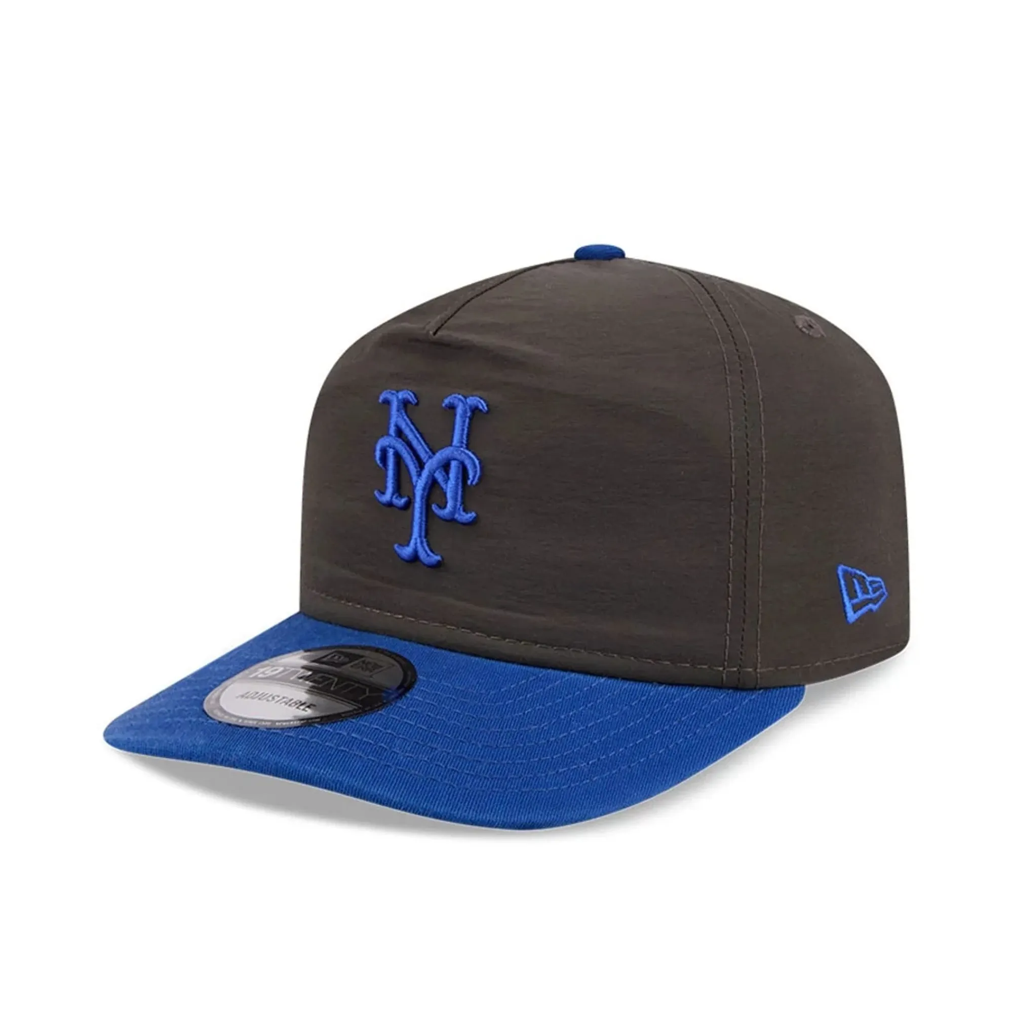 New York Mets MLB Nylon Black 19TWENTY Adjustable Cap New Era Cap adult unisex