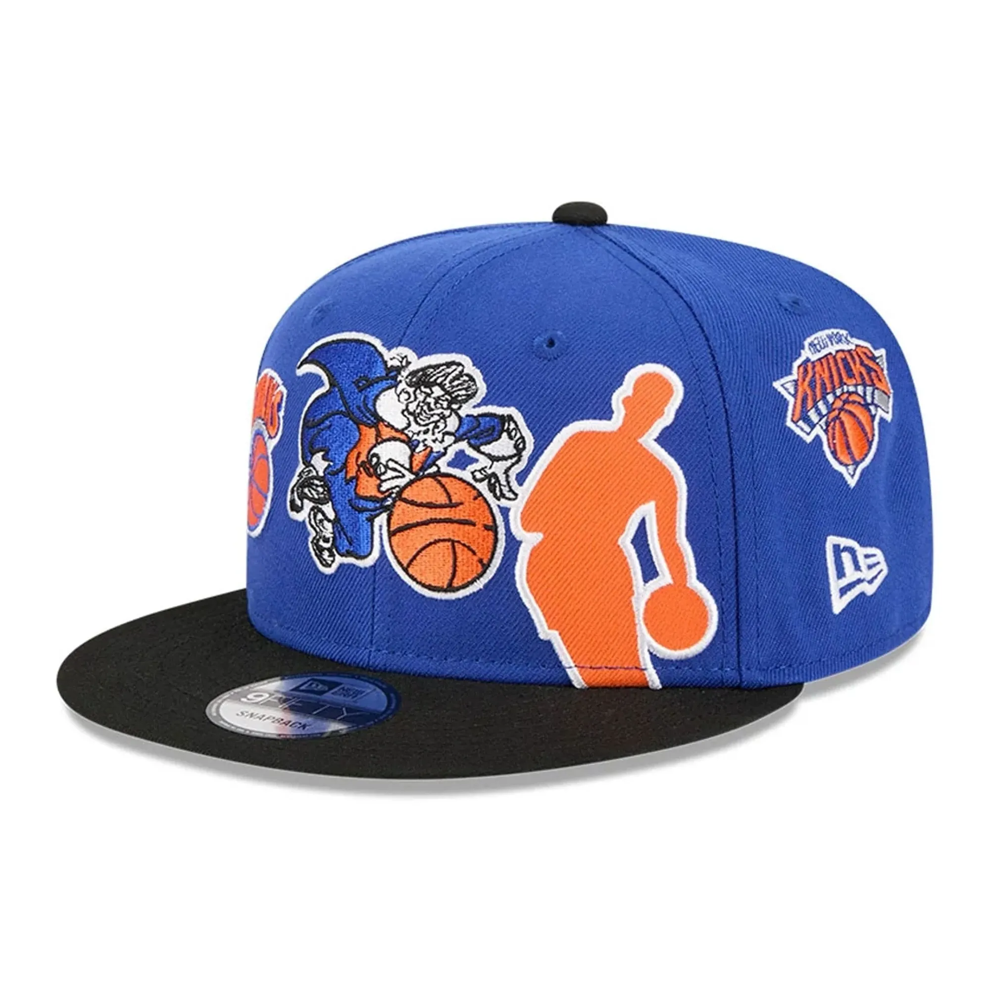 New York Knicks NBA Hardwood Classic ASG Blue 9FIFTY Snapback Adjustable Cap New Era Cap adult unisex