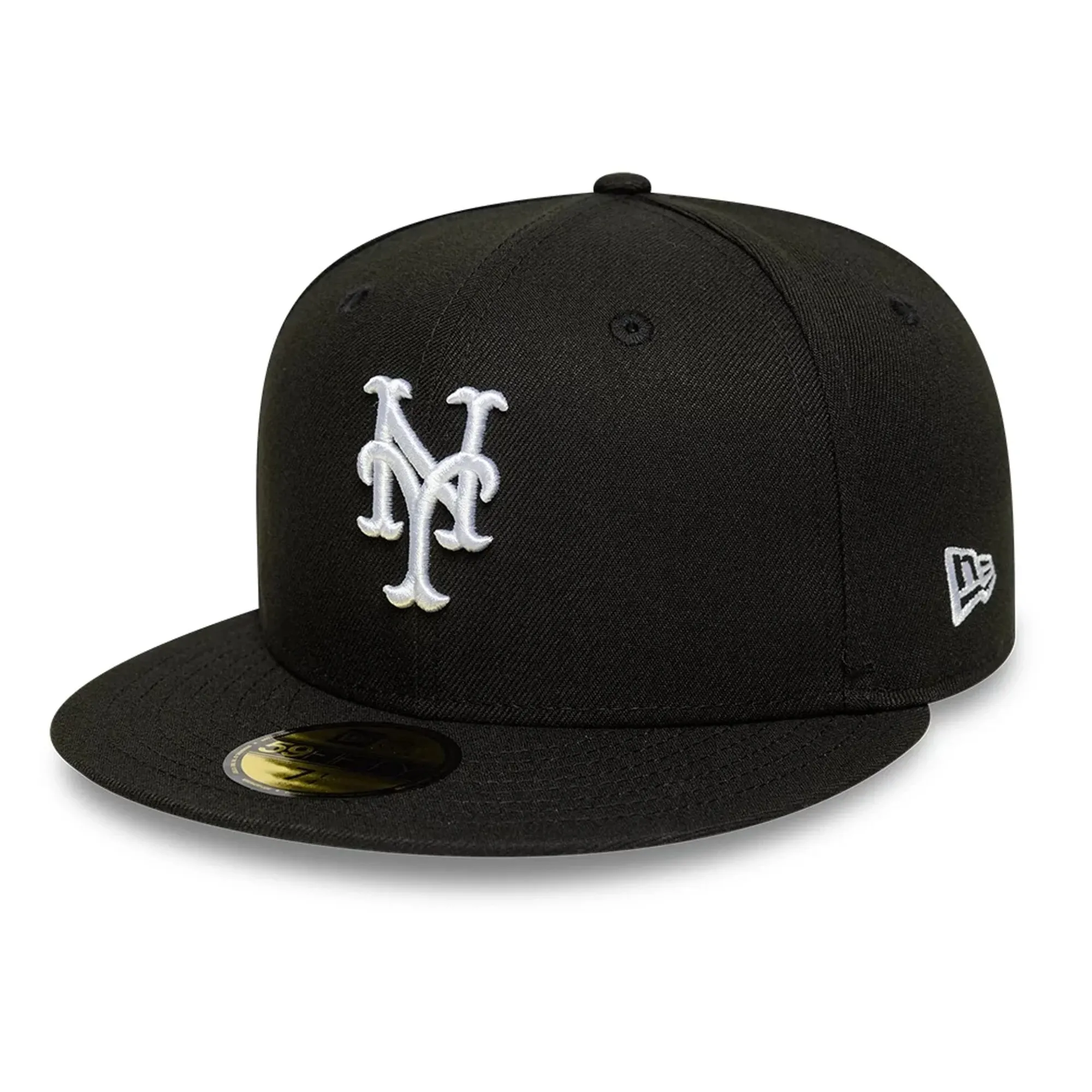 New York Mets MLB Black 59FIFTY Fitted Cap New Era Cap adult unisex