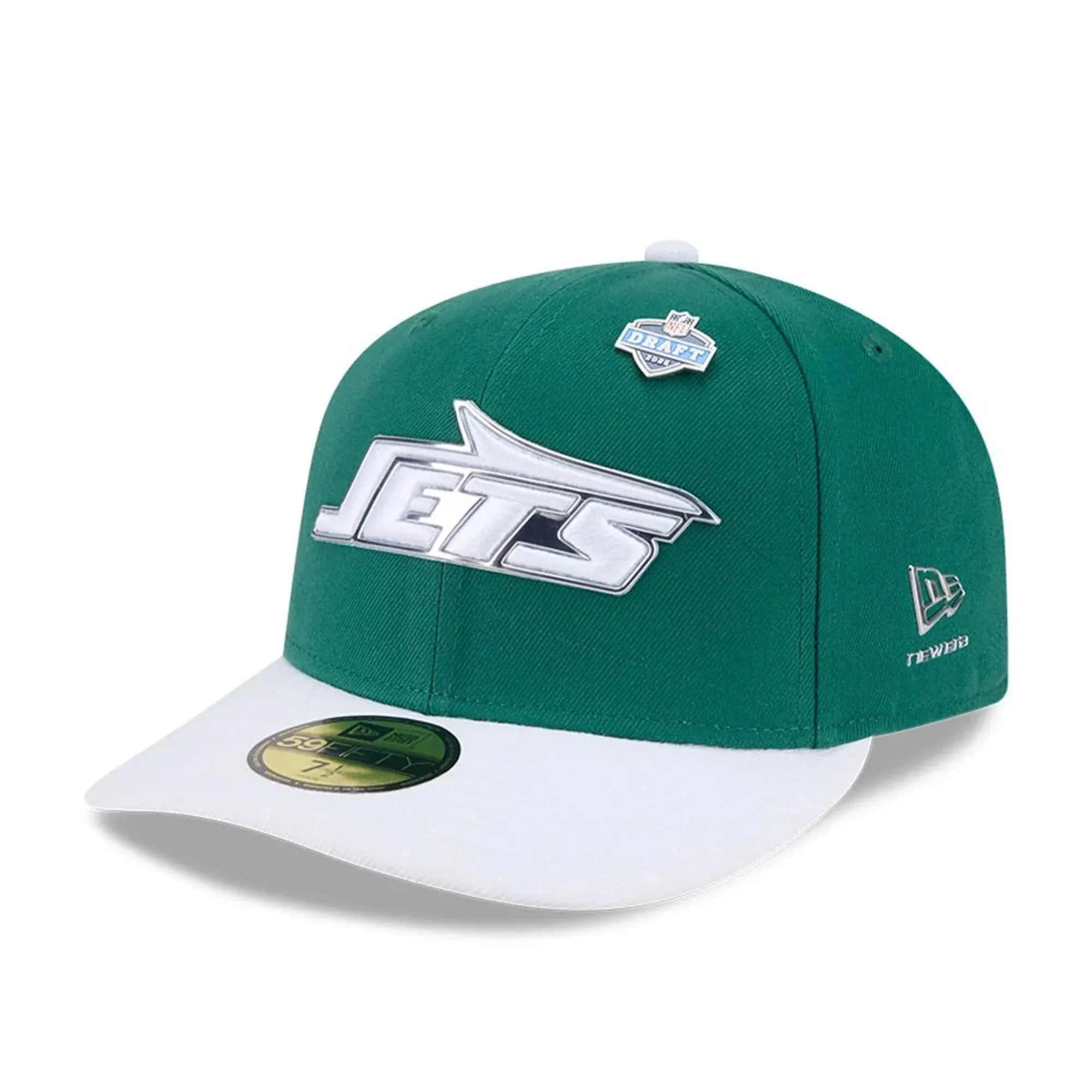 New York Jets NFL Draft 2026 Green 59FIFTY Fitted Cap New Era Cap adult unisex