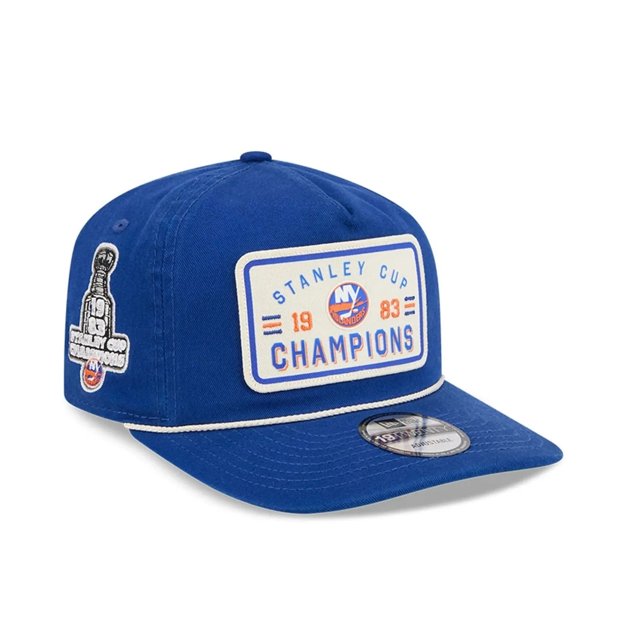 New York Islanders NHL Stanley Cup Champions Blue 19TWENTY Adjustable Cap New Era Cap adult unisex
