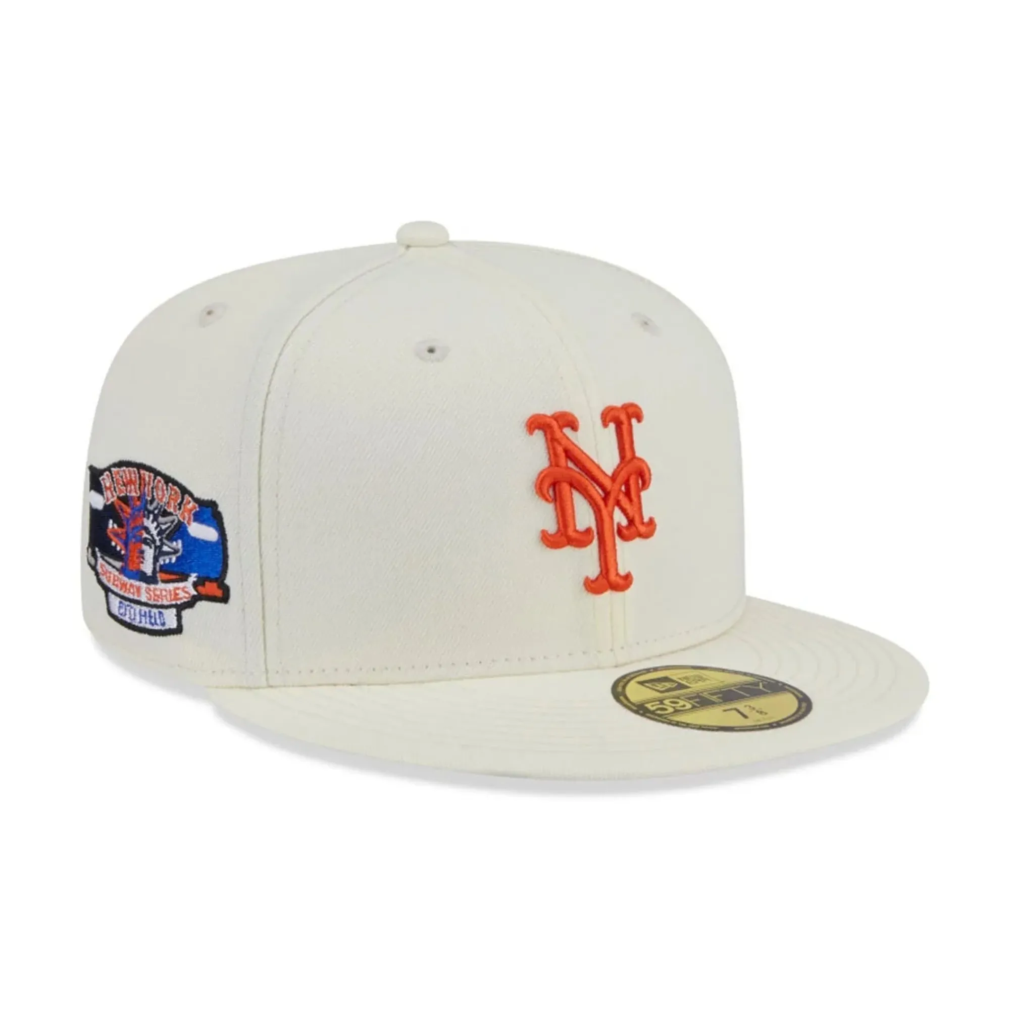 New York Mets MLB City Series White 59FIFTY Fitted Cap New Era Cap adult unisex